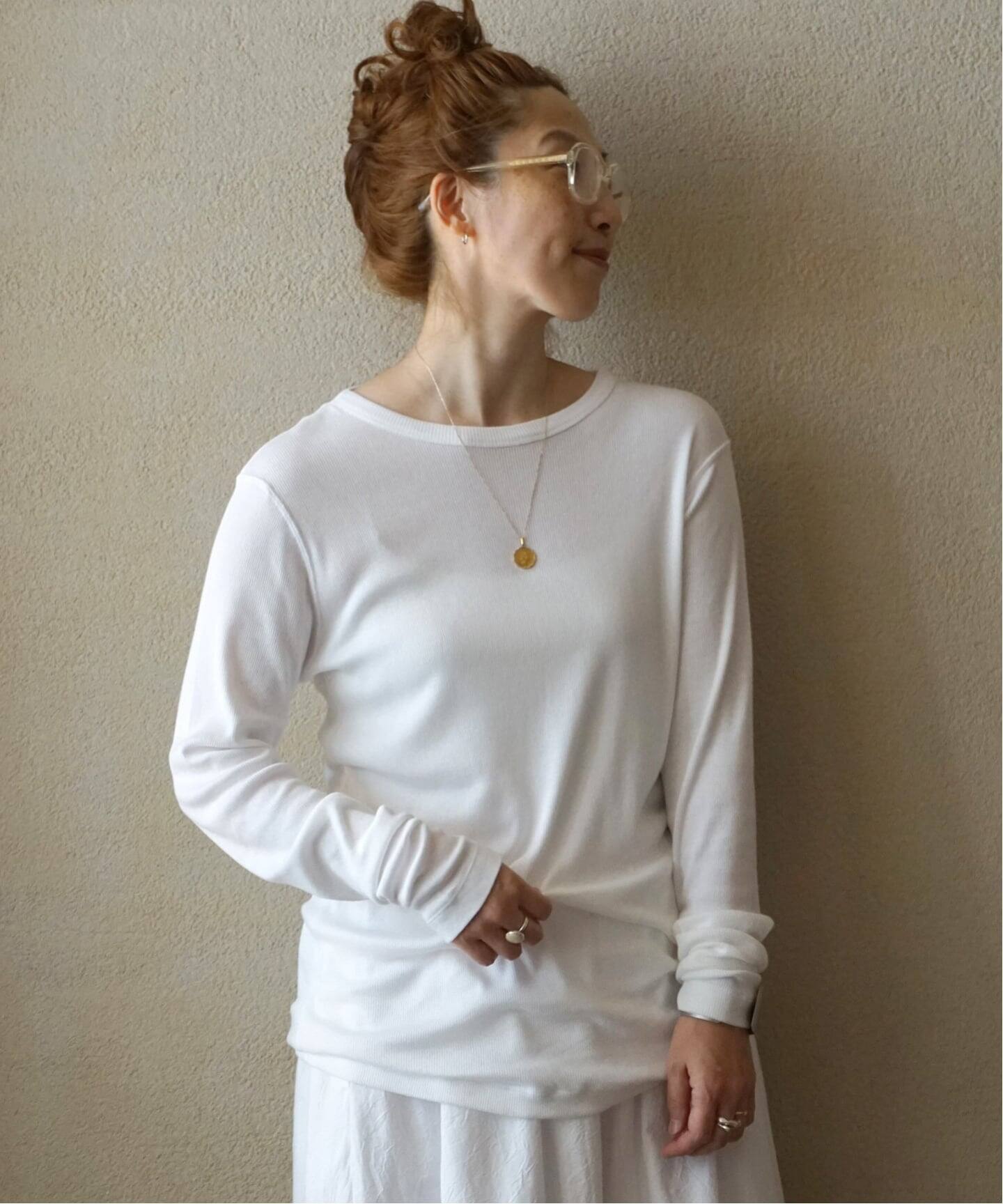 テレコ クルーネックプルオーバー（Tシャツ／カットソー）｜journal