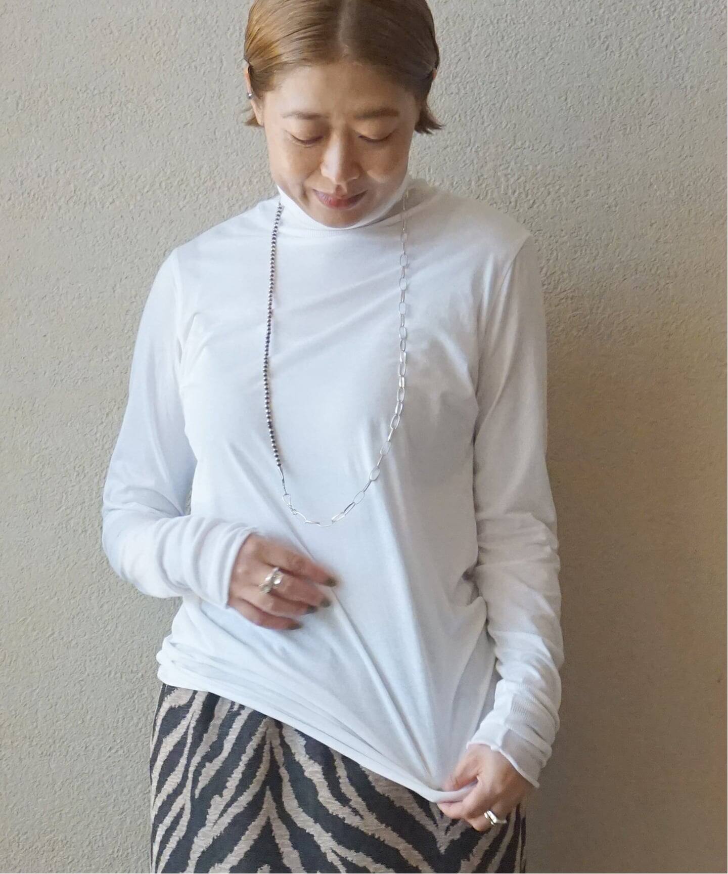 エアジャージー タートルネックプルオーバー（Tシャツ
