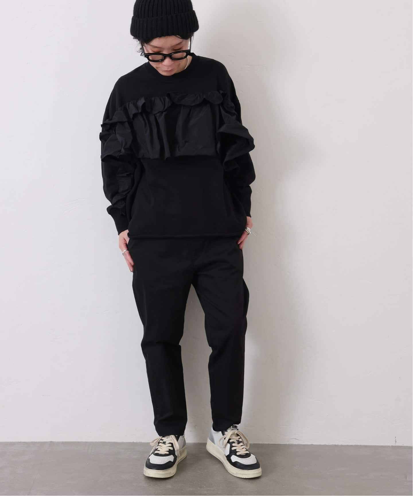 タフタ フリルプルオーバー（その他トップス）｜journal standard luxe