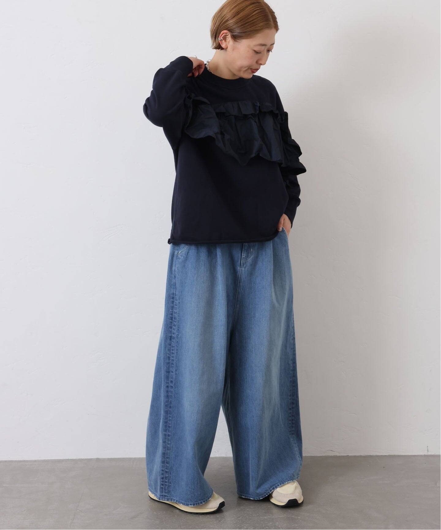 タフタ フリルプルオーバー（その他トップス）｜journal standard luxe