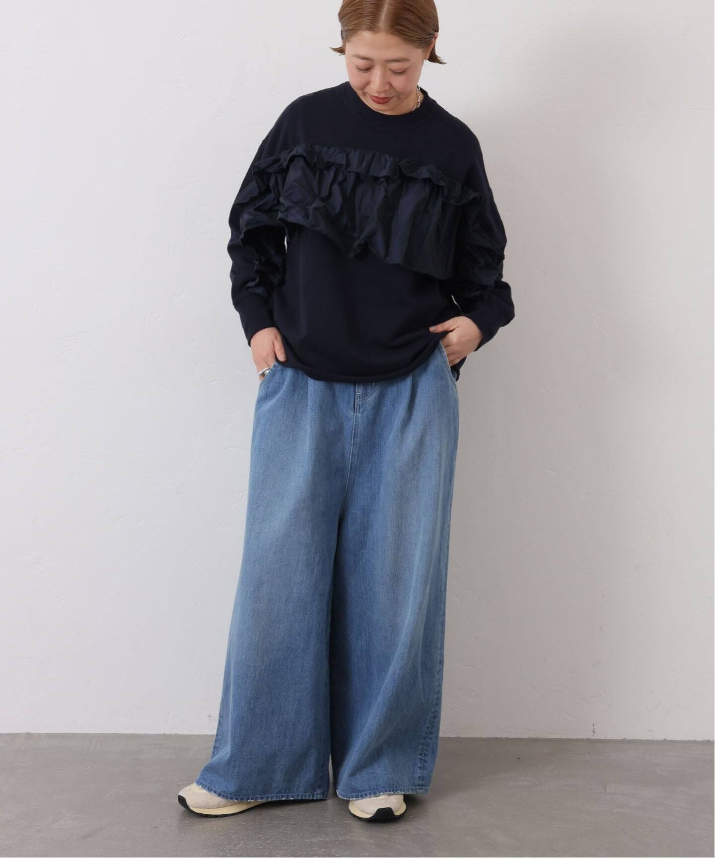 タフタ フリルプルオーバー（その他トップス）｜journal standard luxe