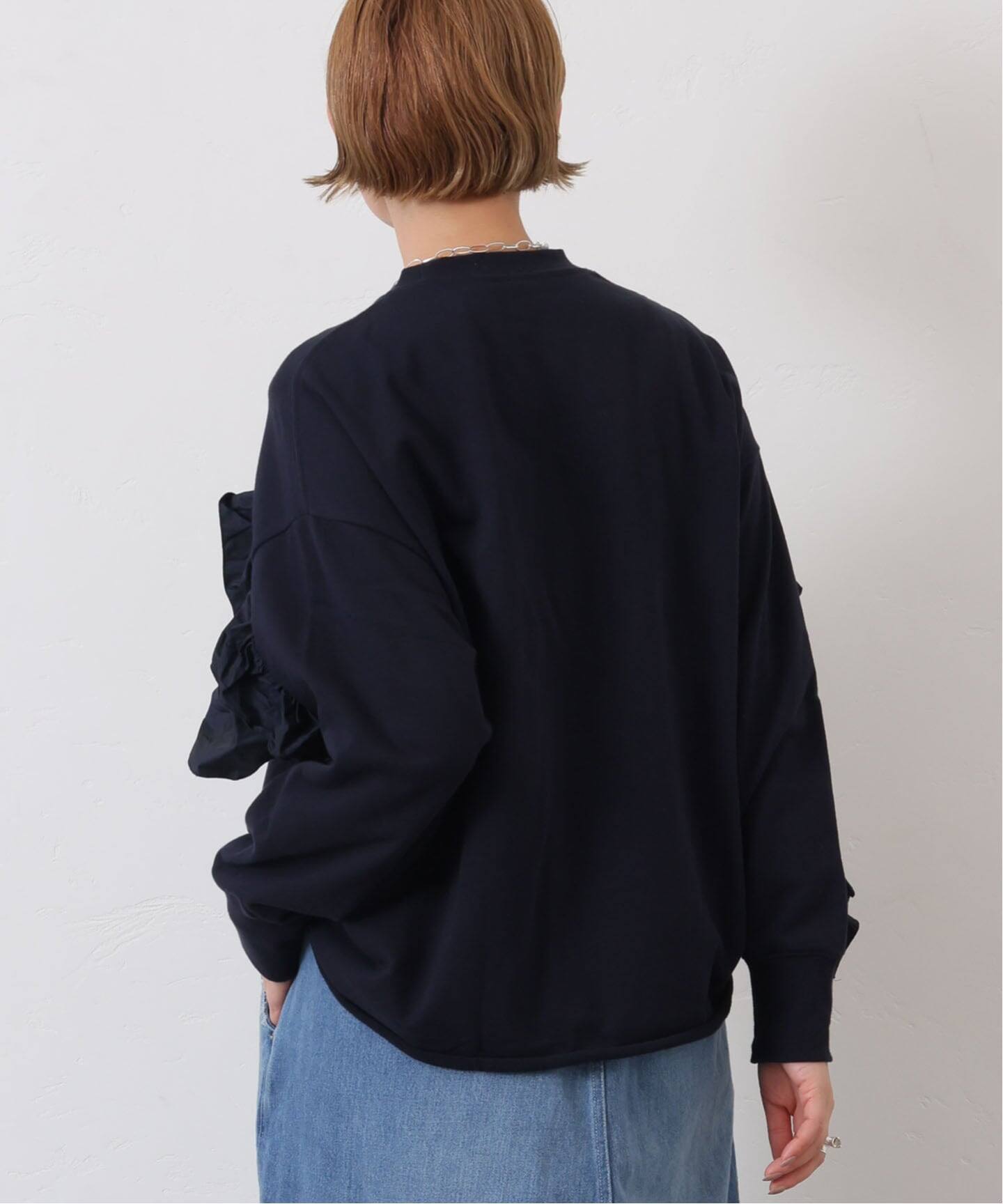 タフタ フリルプルオーバー（その他トップス）｜journal standard luxe