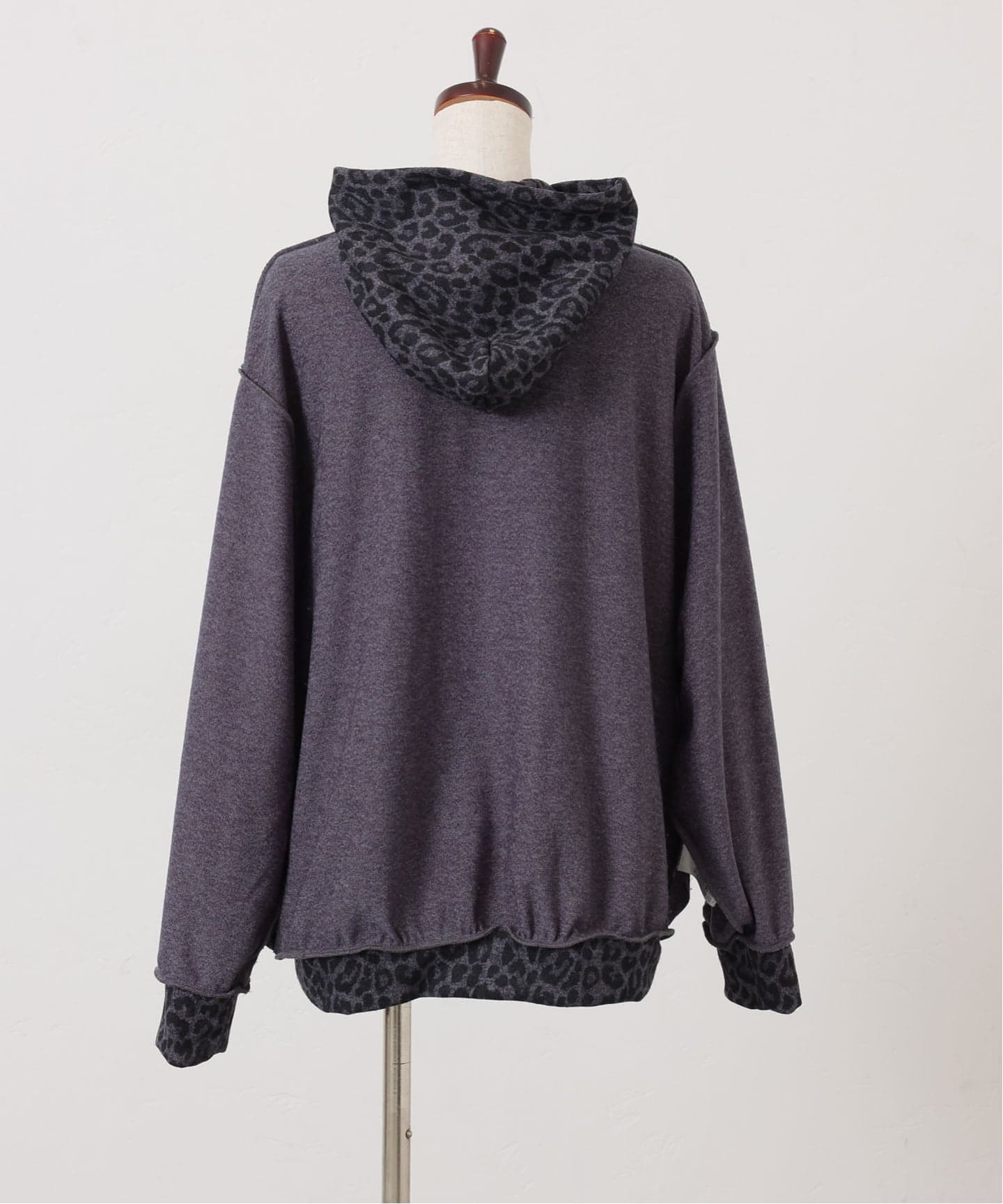 journal standard luxe レオパード フーディ パーカー レオパード フーディ（パーカー）｜journal standard luxe（ジャーナル
