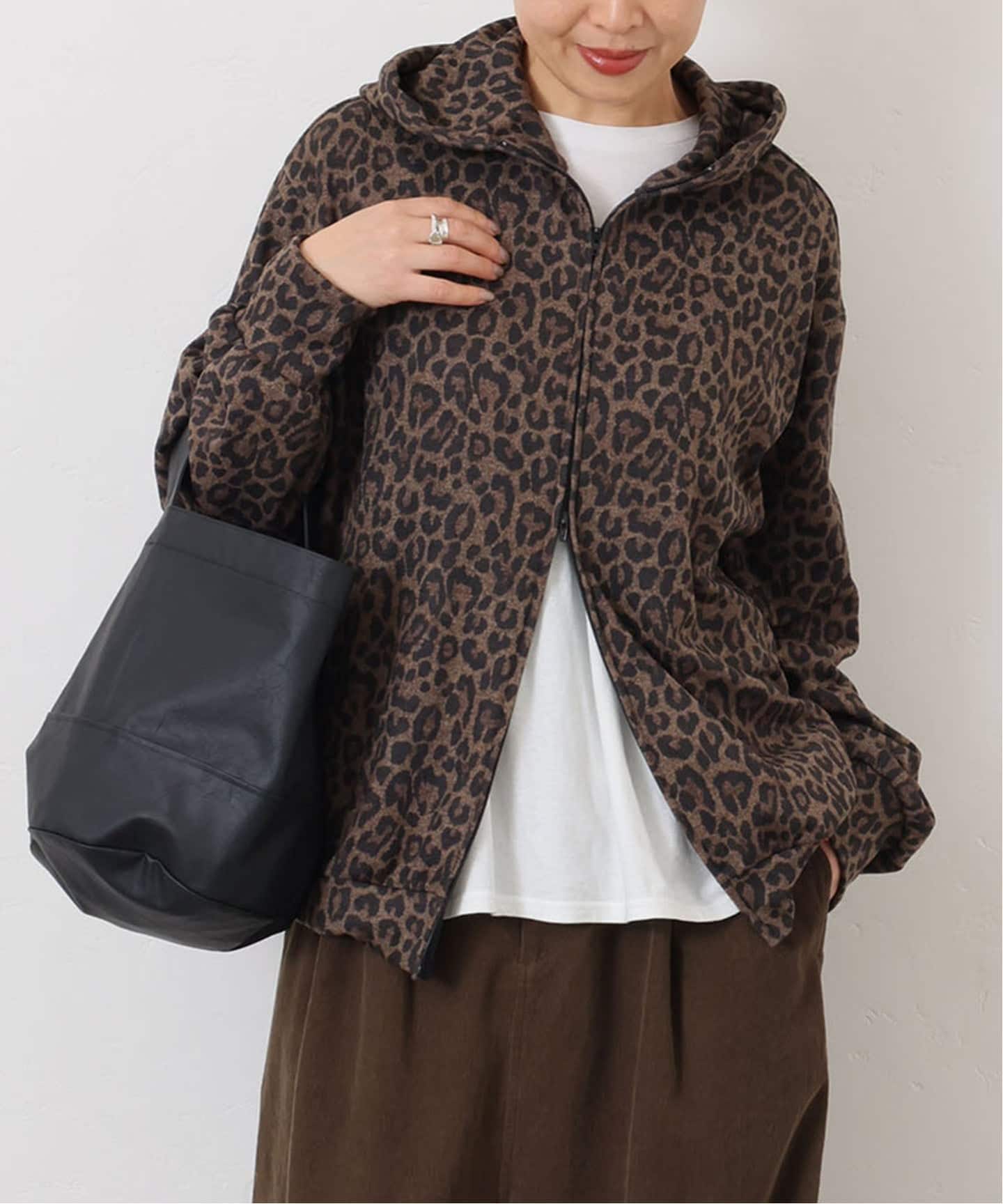 予約》レオパード フーディ（パーカー）｜journal standard luxe
