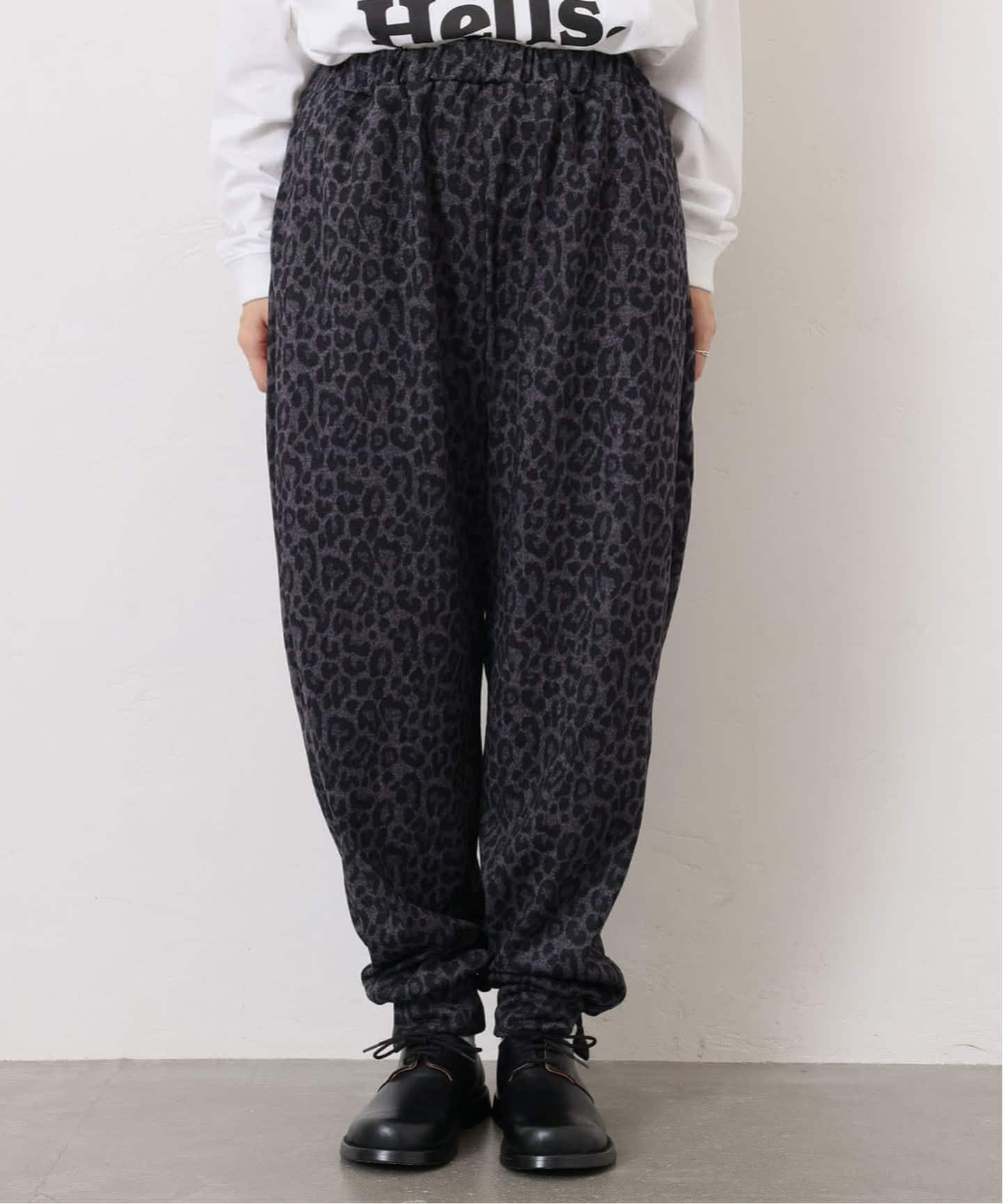 JOURNAL STANDARD LUXE 今季25aw レオパードパンツ レオパードパンツ（ジャージ／トラックパンツ）｜journal standard