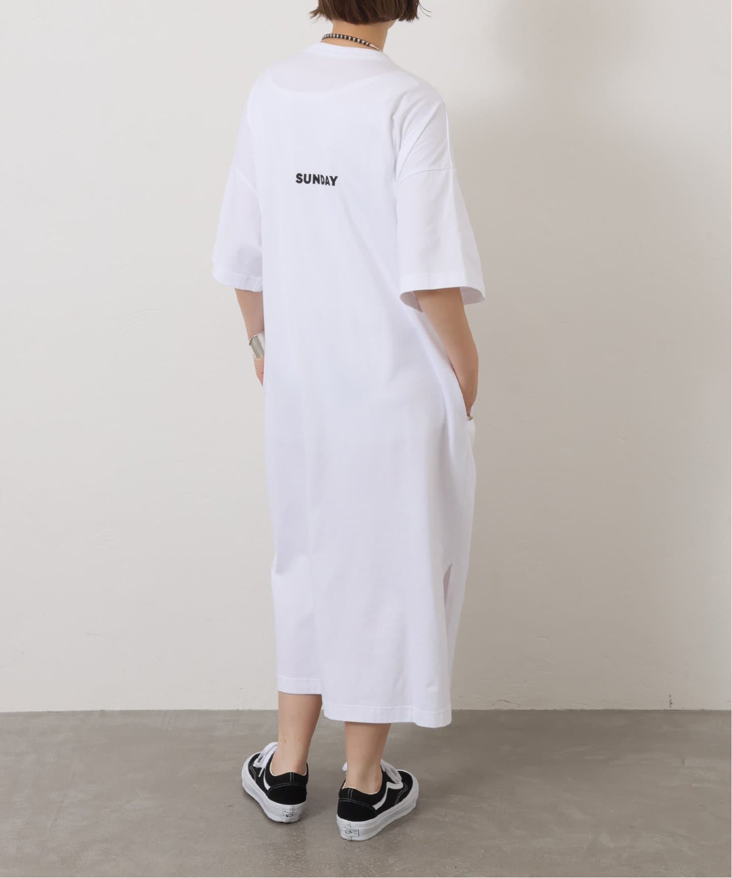 SUNDAY プリントT-ワンピース（ワンピース）｜journal standard luxe