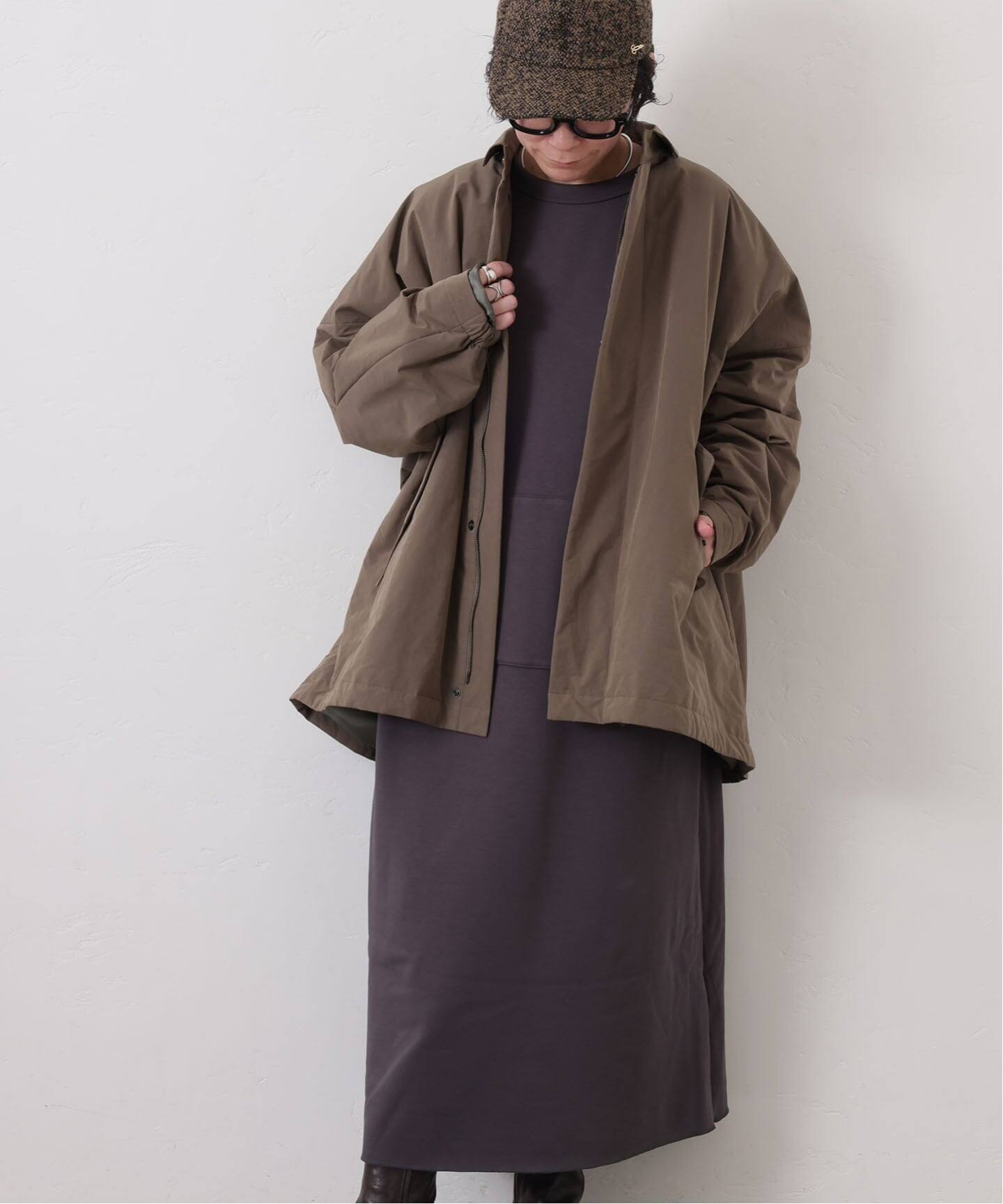 予約》ボンバーワンピース（ワンピース）｜journal standard luxe