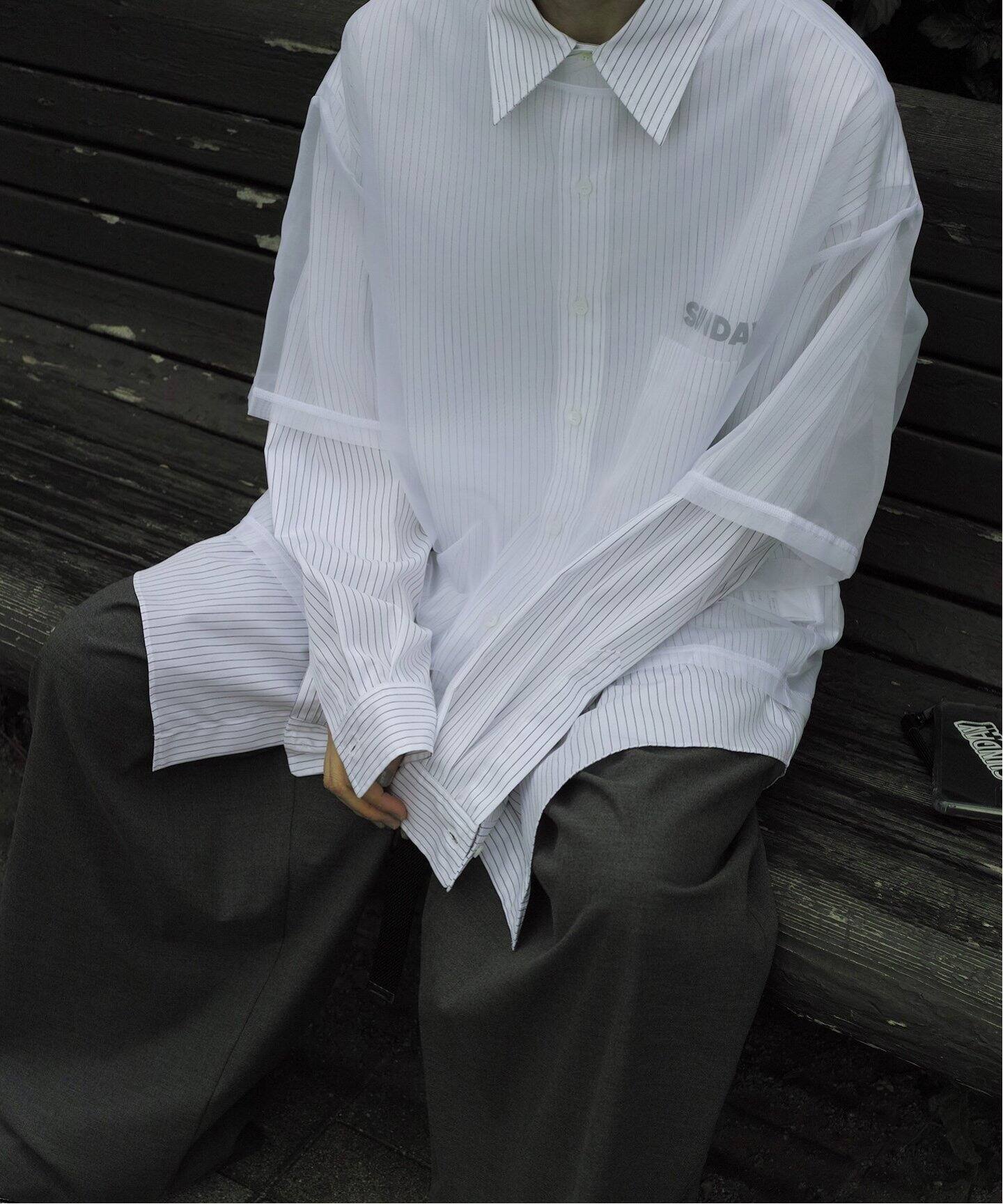 SUNDAY Sheer Tシャツ（Tシャツ／カットソー）｜journal