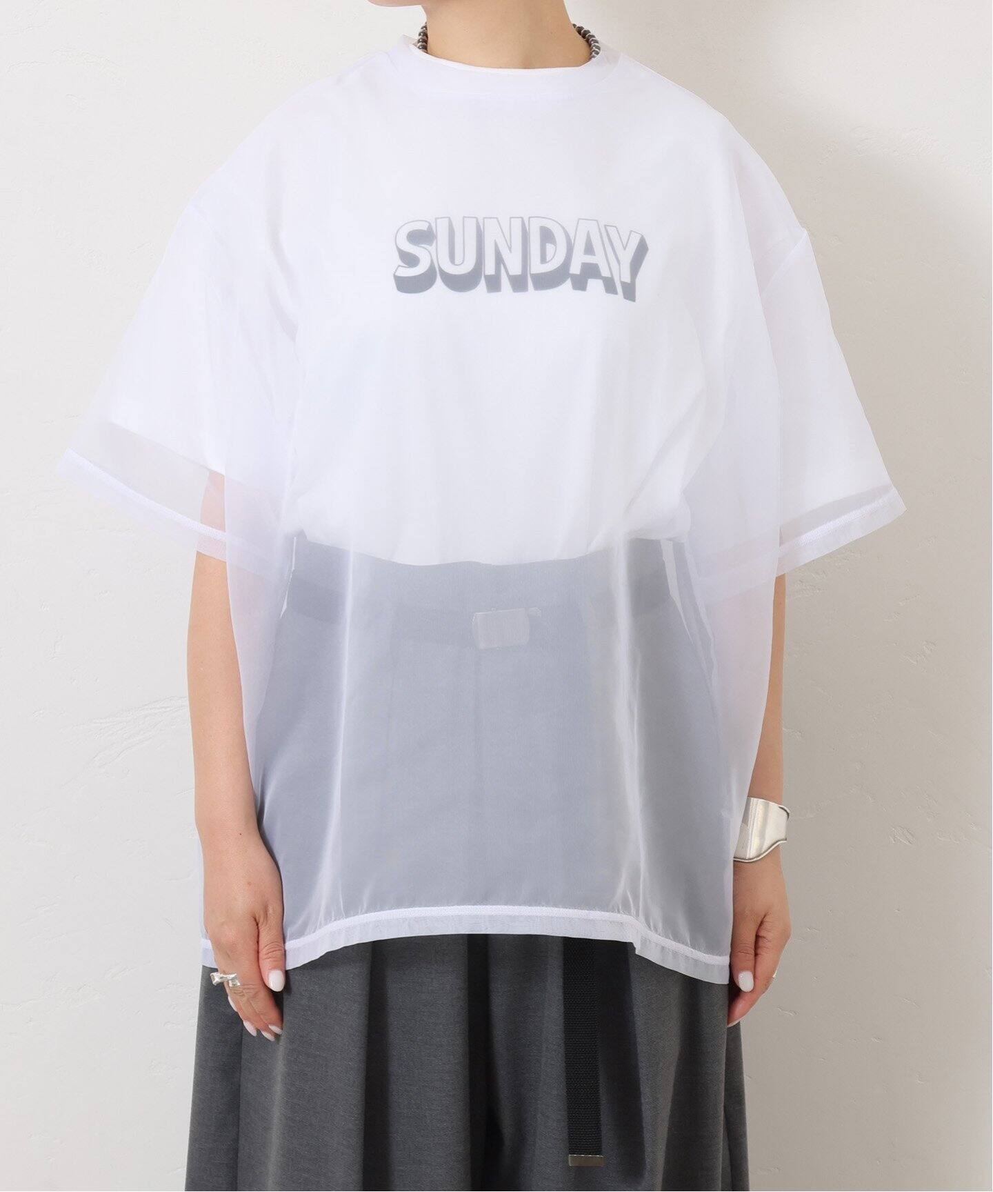 SUNDAY プリントT（Tシャツ／カットソー）｜journal standard