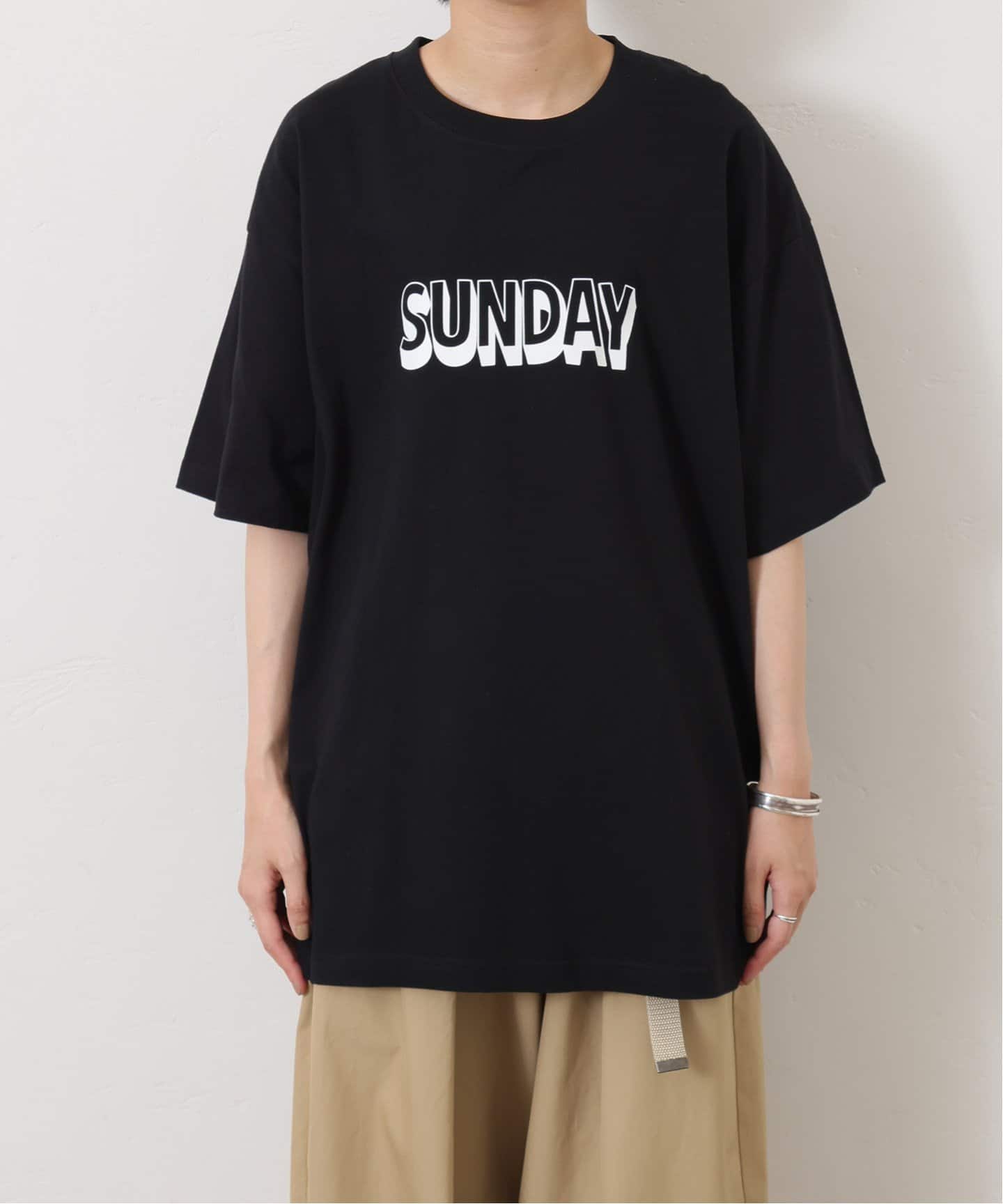 SUNDAY プリントT（Tシャツ／カットソー）｜journal standard