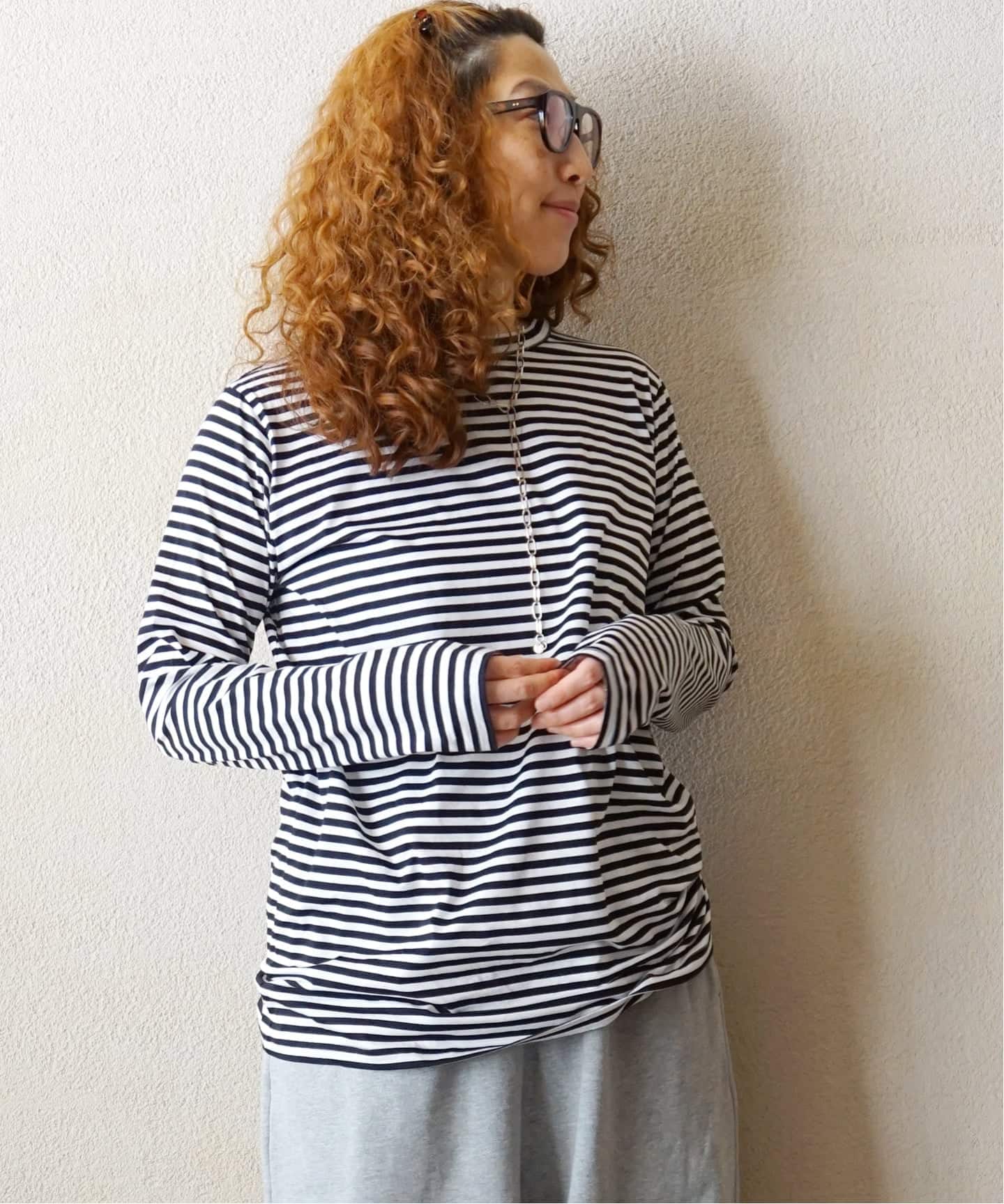 コンパクトボーダー プルオーバー（Tシャツ／カットソー）｜journal