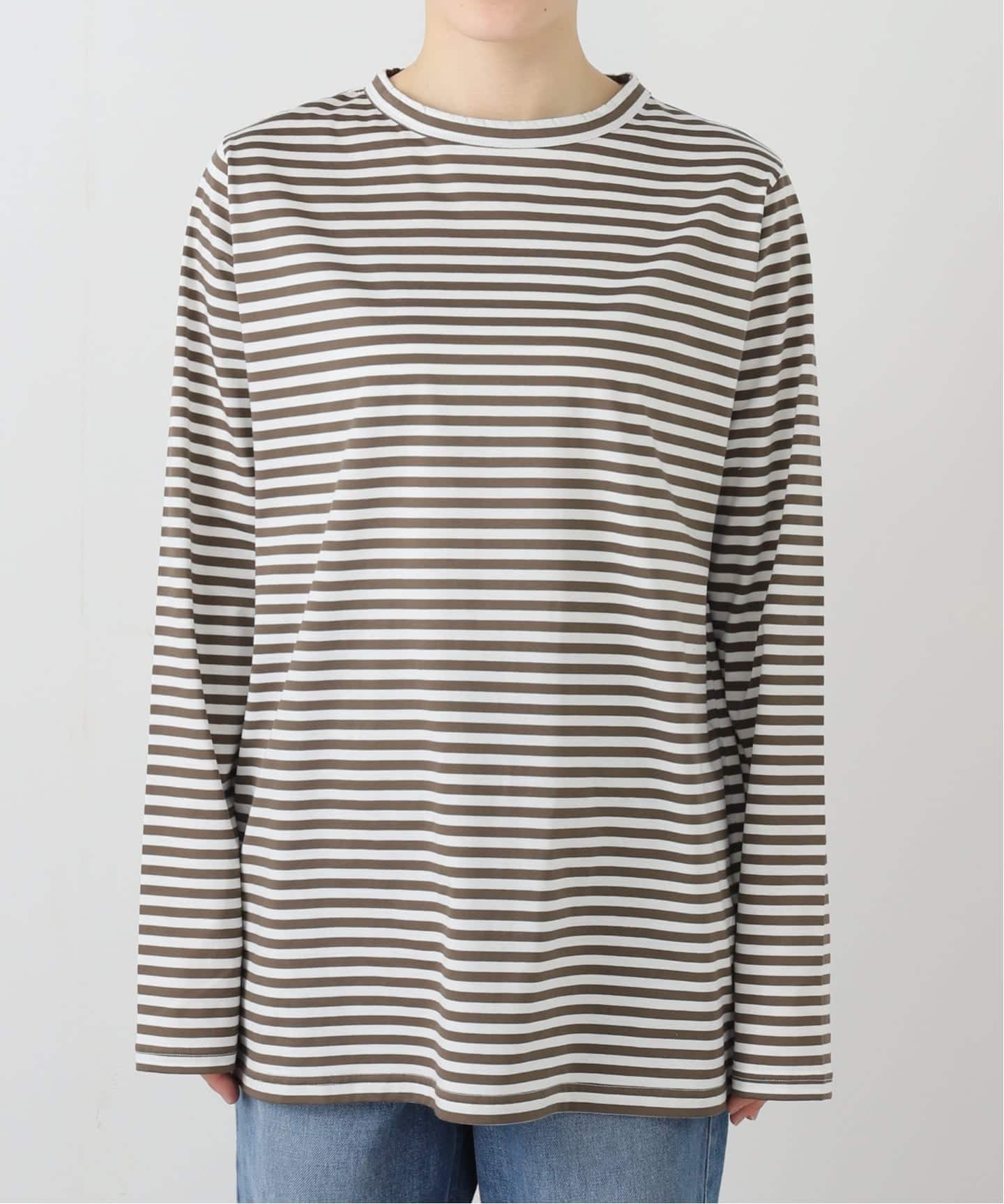 コンパクトボーダー プルオーバー（Tシャツ／カットソー）｜journal