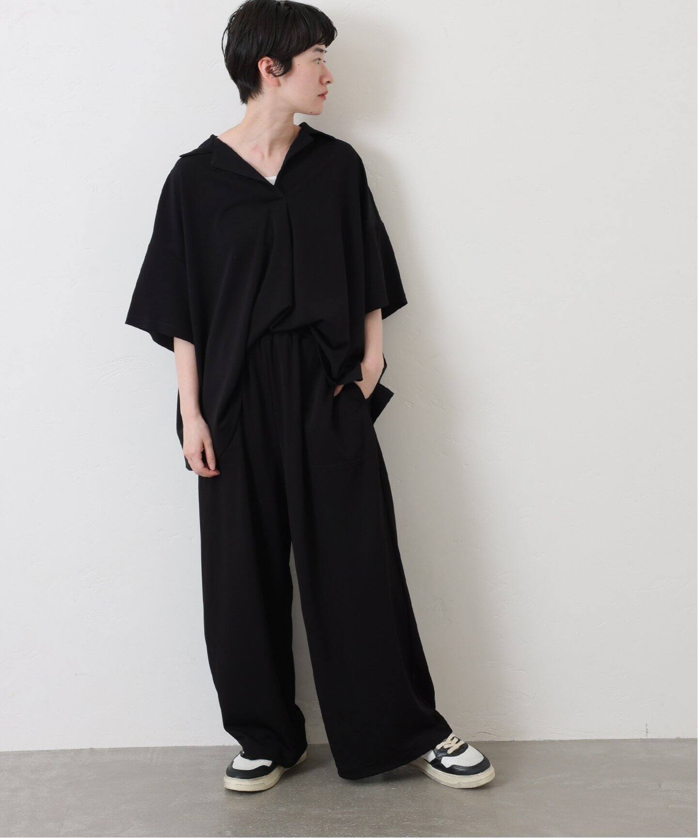 リラックス ワイドパンツ（ジャージ／トラックパンツ）｜journal