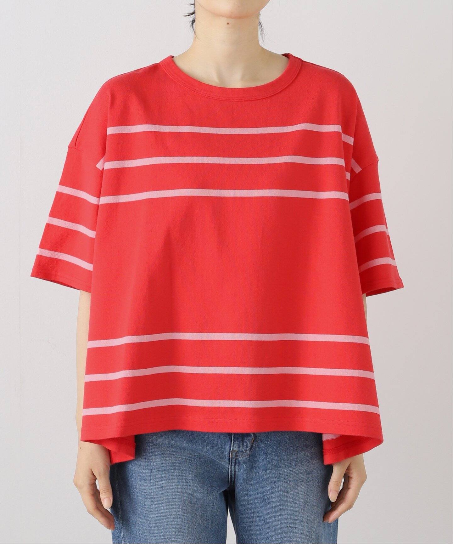 tシャツ ボーダー タックフレアーT レディース journal standard luxe｜ボーダー タックフレアーT | Rakuten