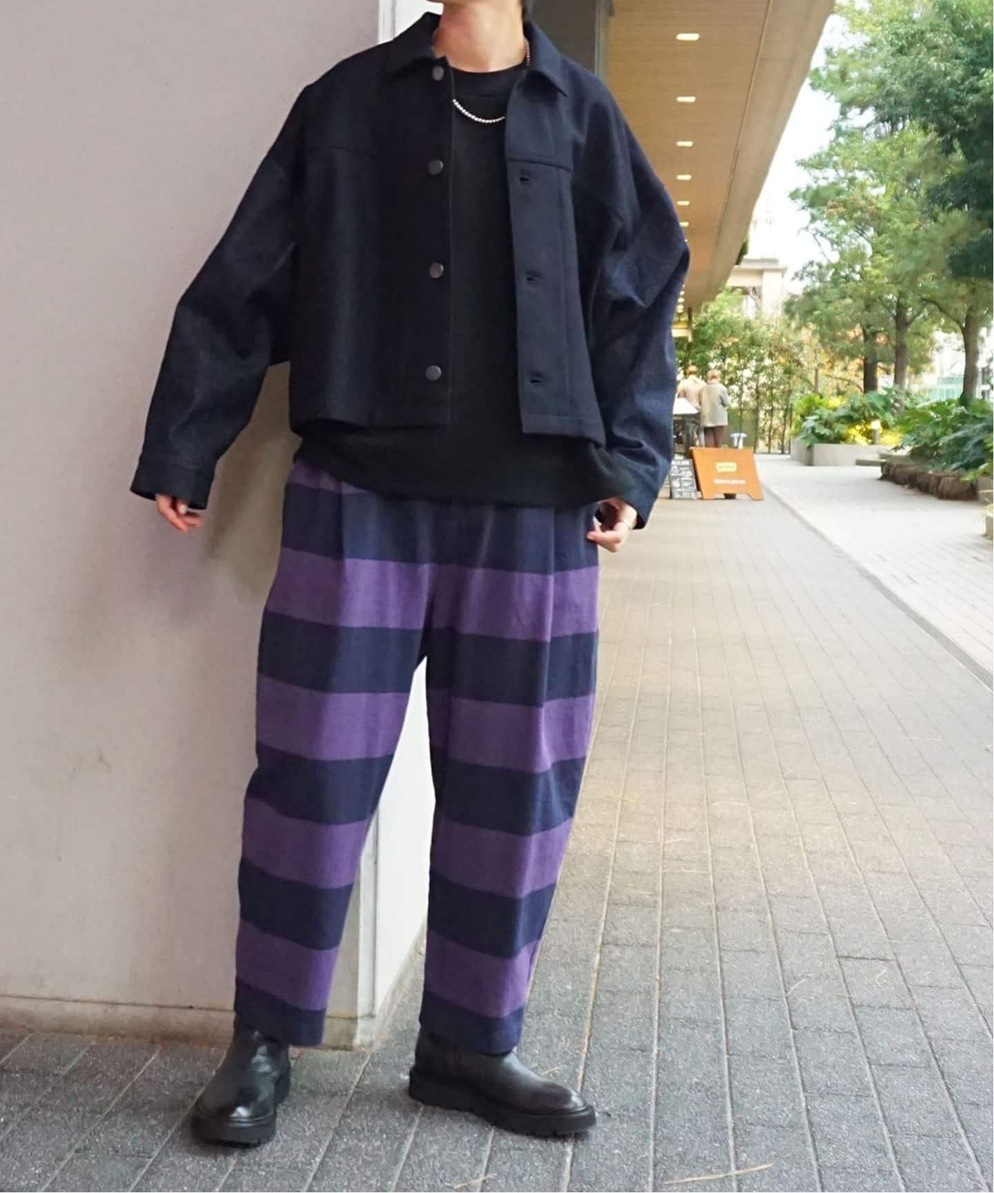 ボーダータックパンツ（その他パンツ）｜journal standard luxe