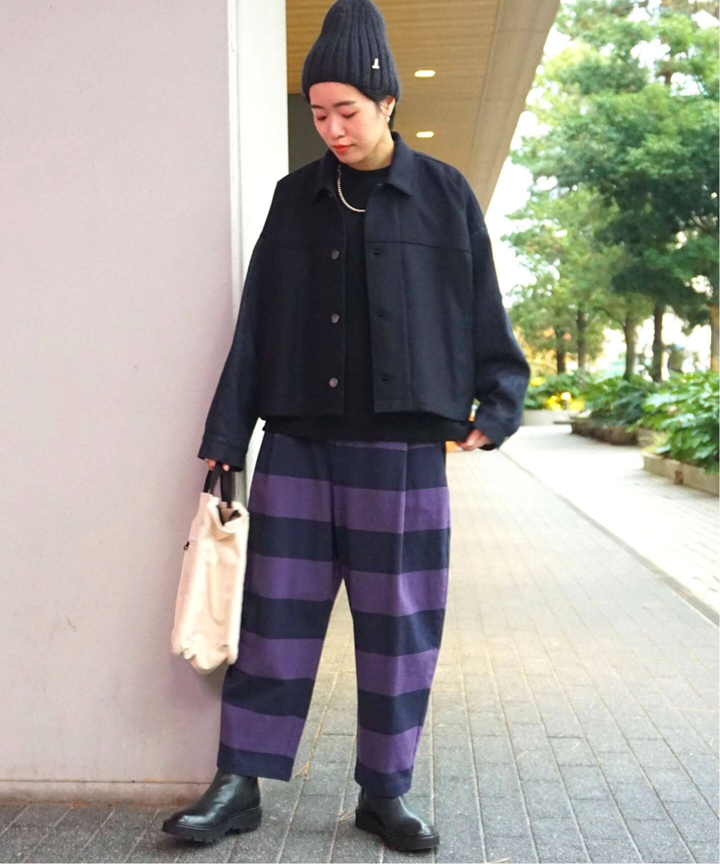 ボーダータックパンツ（その他パンツ）｜journal standard luxe
