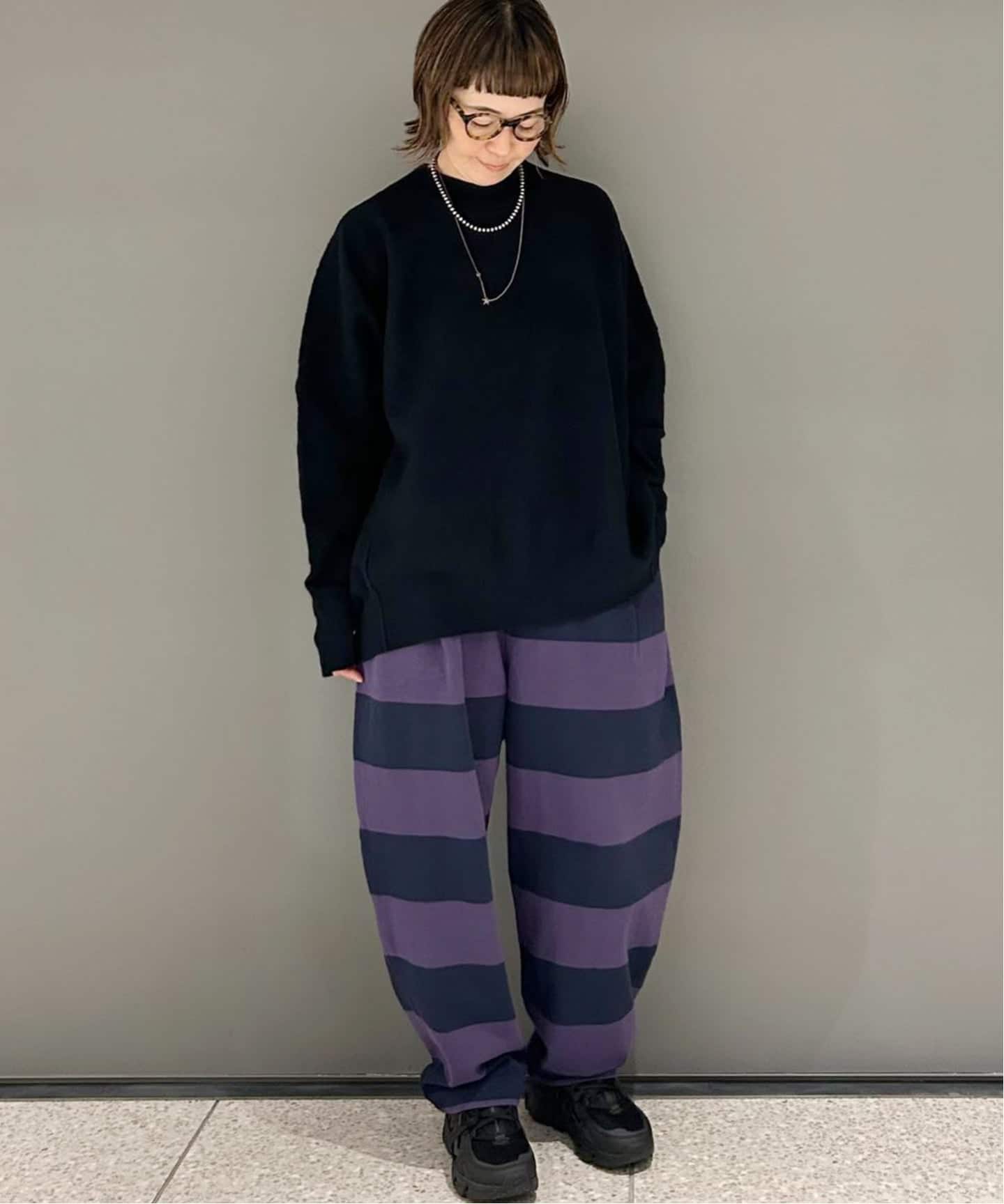 ボーダータックパンツ（その他パンツ）｜journal standard luxe