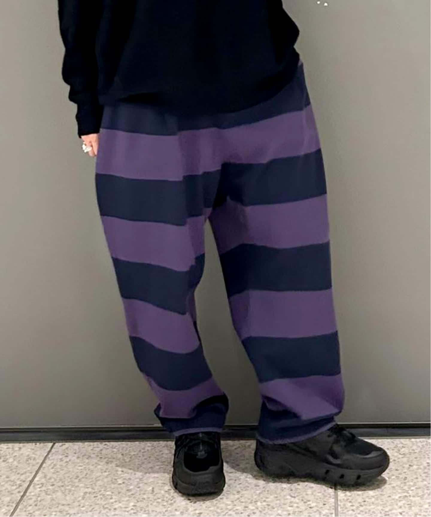 journalstandard luxe ボーダー　サルエルパンツ journalstandard luxe ボーダー サルエルパンツ journalstandard