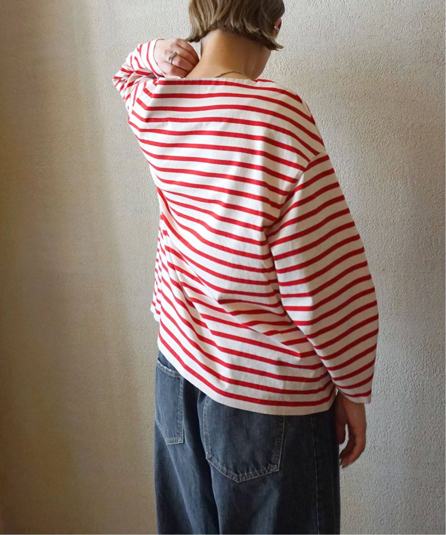 ボーダー ボートネックプル（Tシャツ／カットソー）｜journal standard