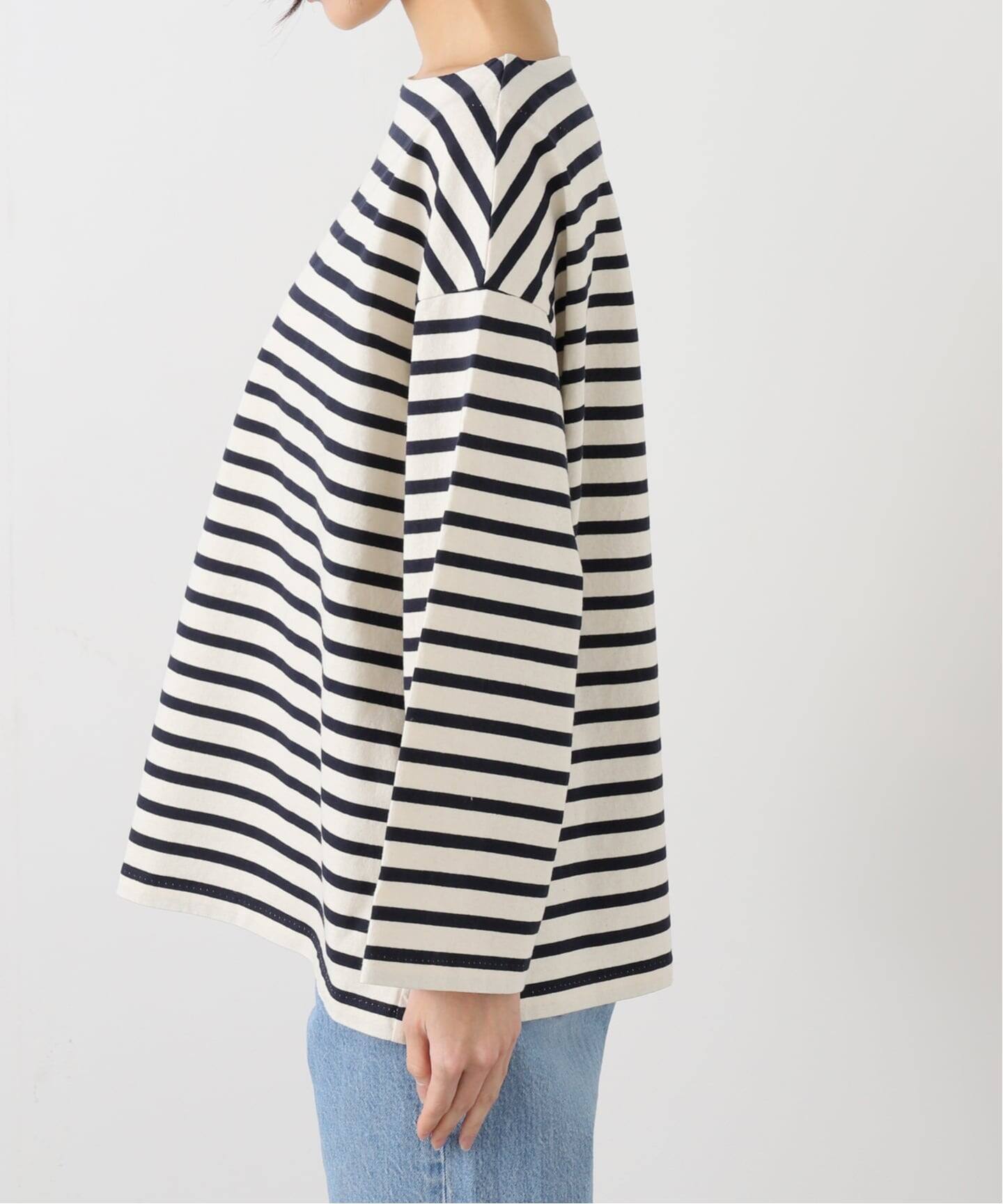 ボーダー ボートネックプル（Tシャツ／カットソー）｜journal standard