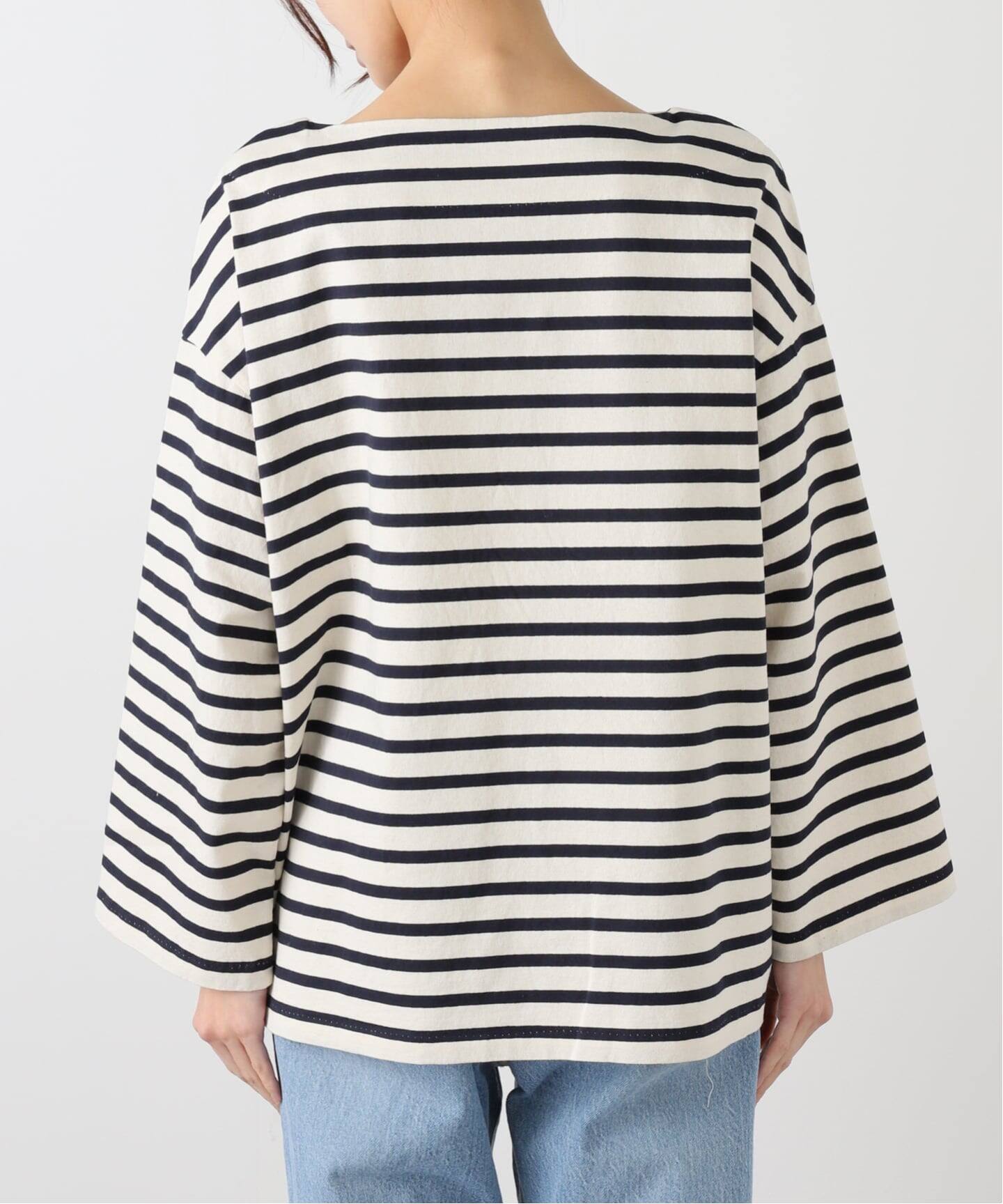 ボーダー ボートネックプル（Tシャツ／カットソー）｜journal standard