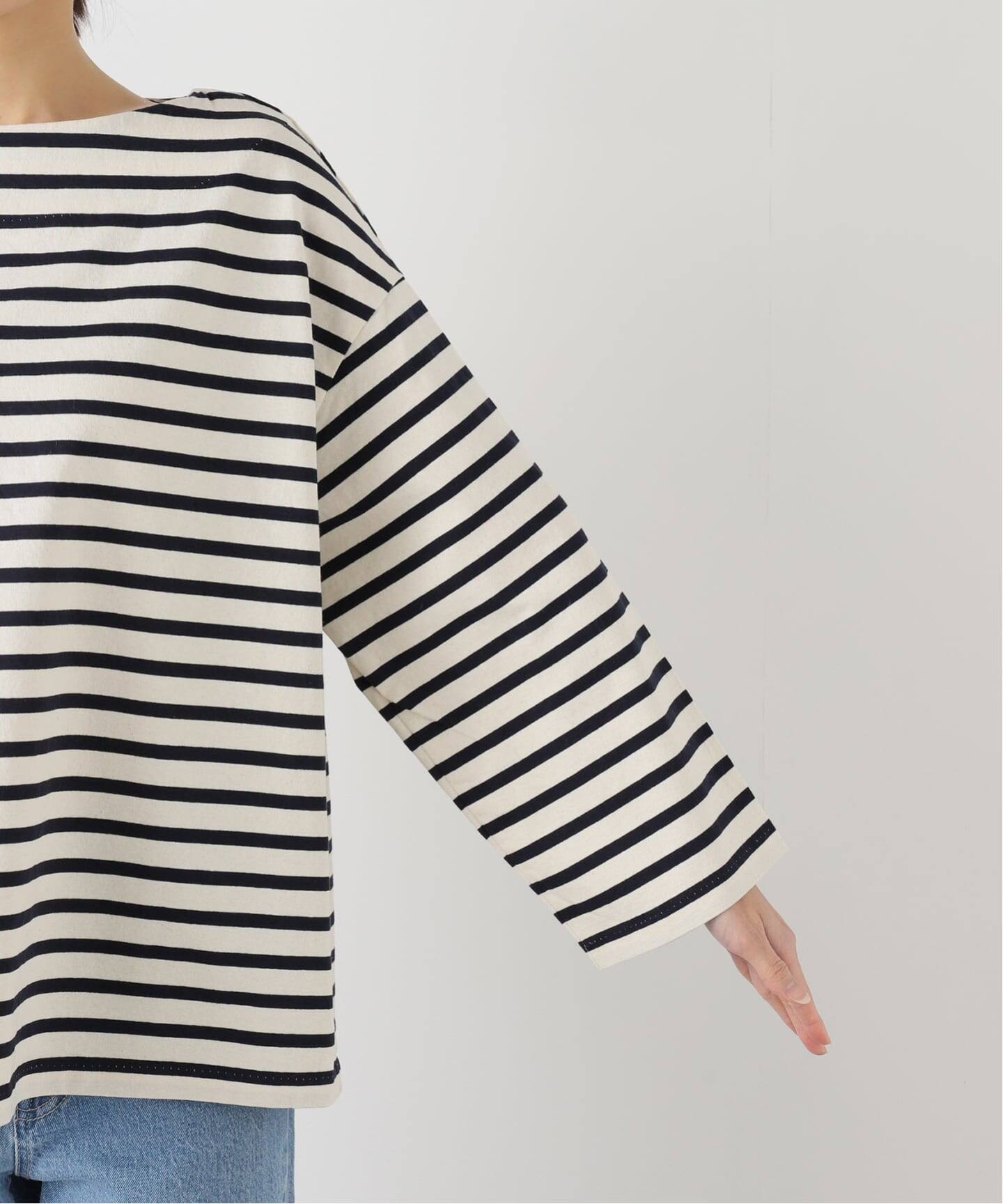 ボーダー ボートネックプル（Tシャツ／カットソー）｜journal standard