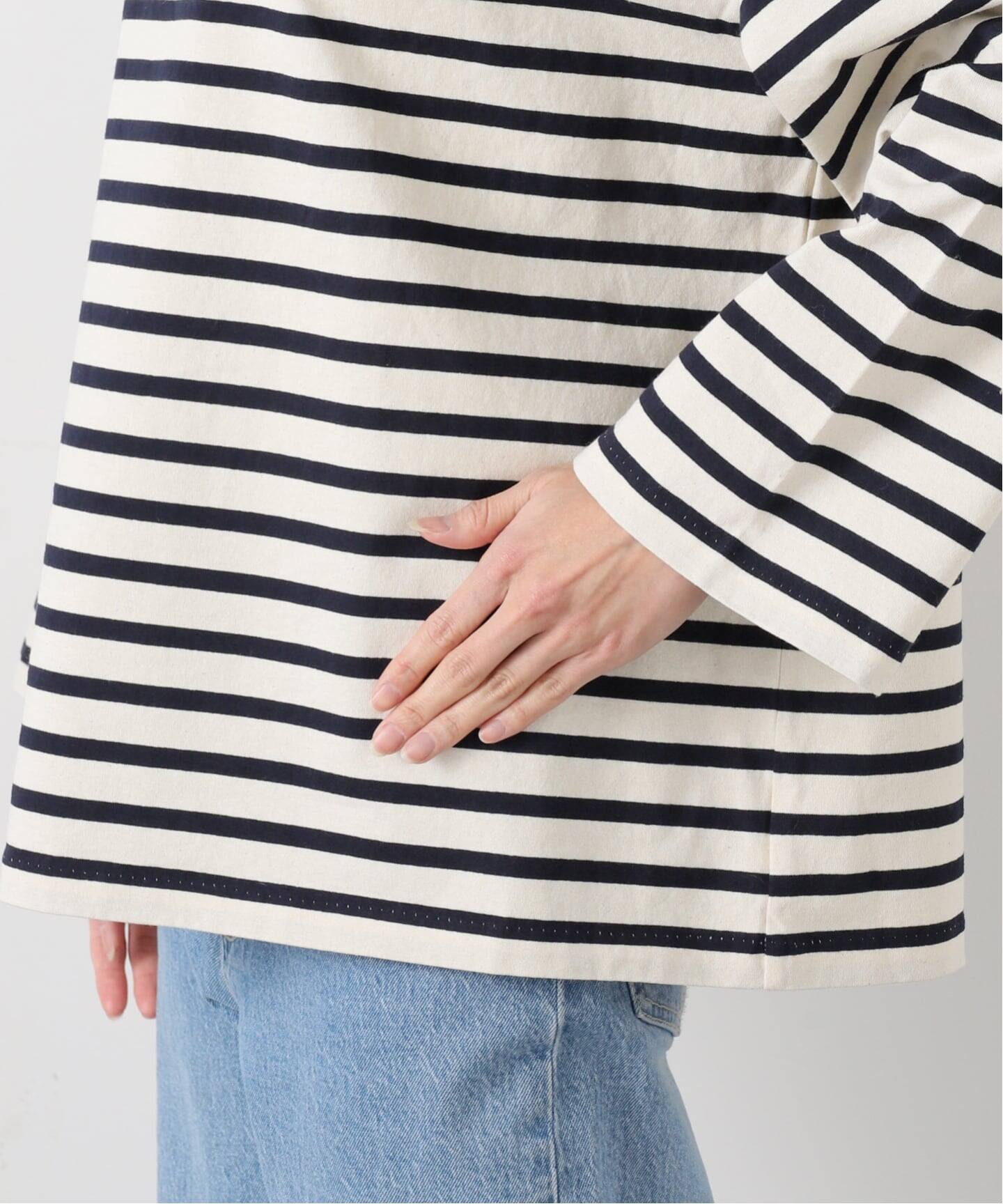 ボーダー ボートネックプル（Tシャツ／カットソー）｜journal standard