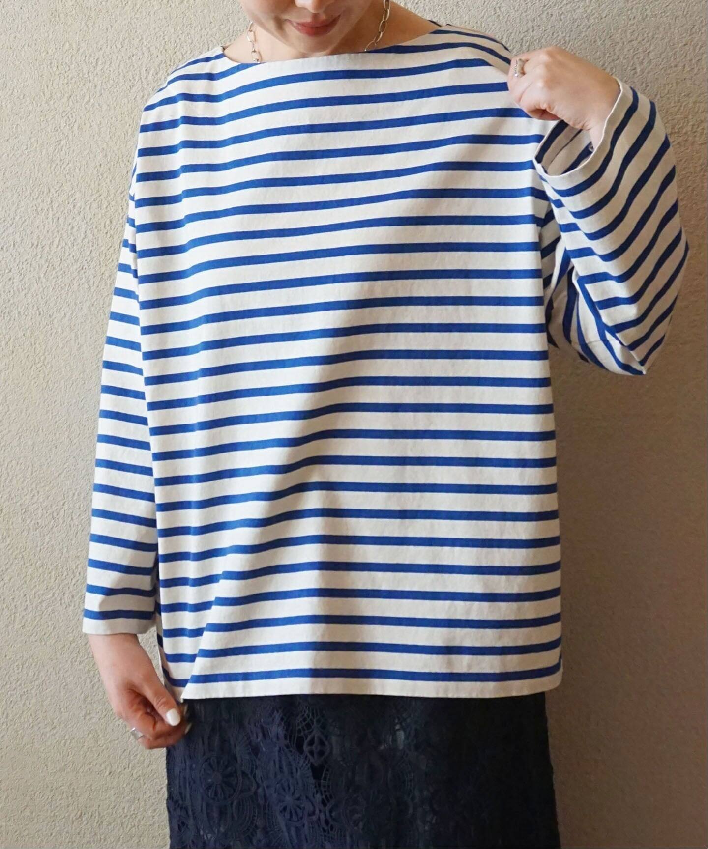ボーダー ボートネックプル（Tシャツ／カットソー）｜journal standard 