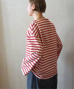 ボーダー ボートネックプル（Tシャツ／カットソー）｜journal standard 