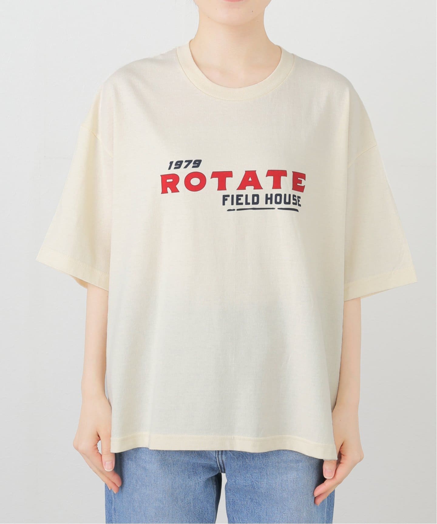 ジャーナルスタンダードラックス　プリントTシャツ プリントT (ROTATE)（Tシャツ／カットソー）｜journal standard