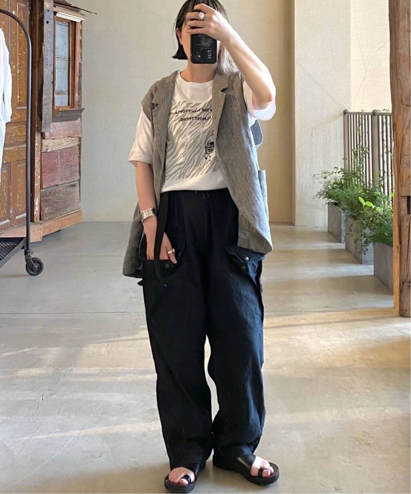 プリントT(ON THE WAY)（Tシャツ／カットソー）｜journal