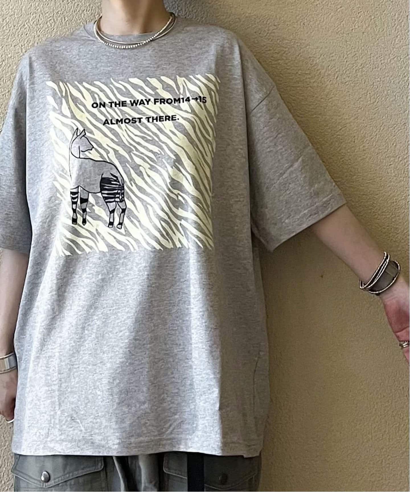 プリントT(ON THE WAY)（Tシャツ／カットソー）｜journal