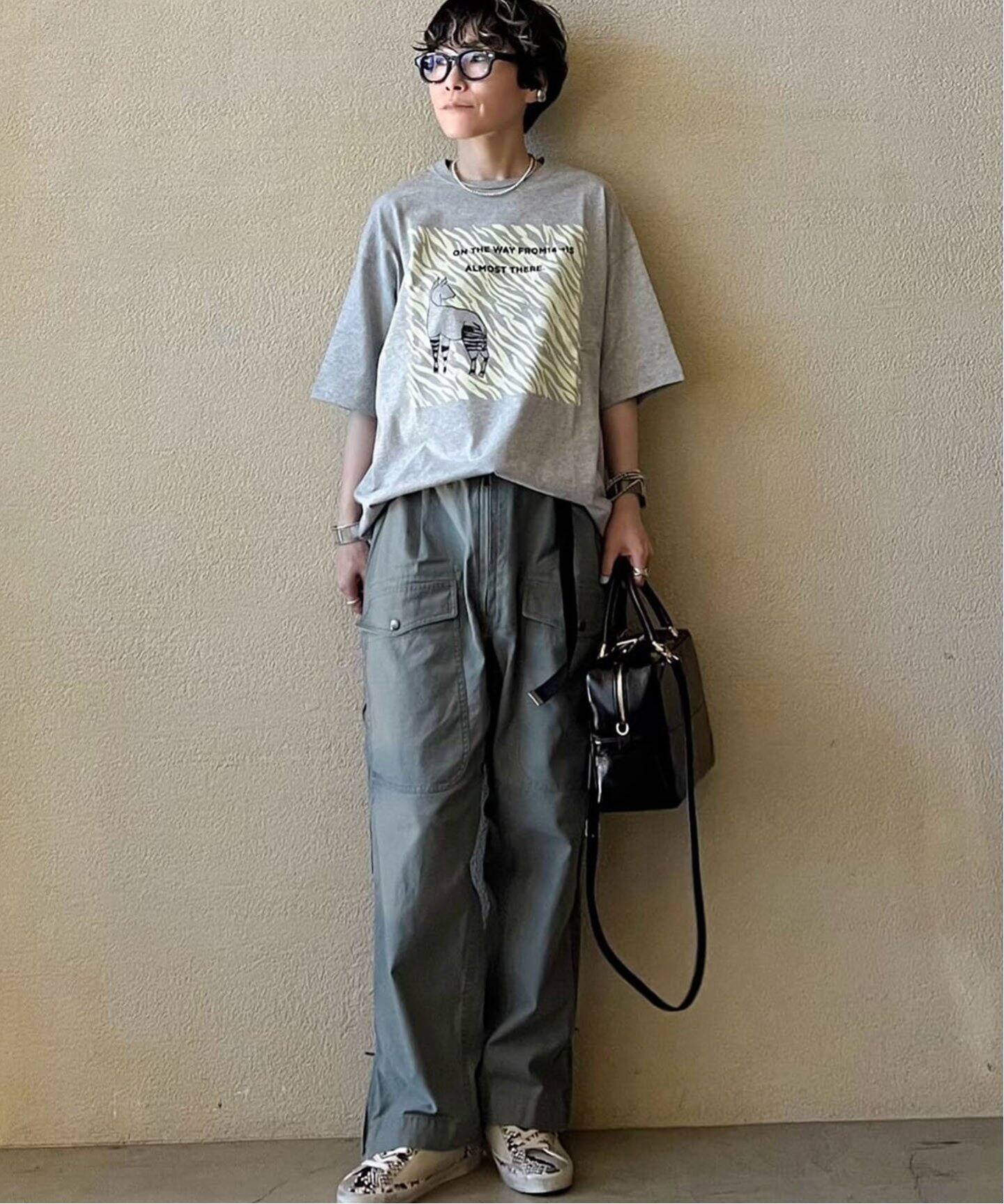 プリントT(ON THE WAY)（Tシャツ／カットソー）｜journal