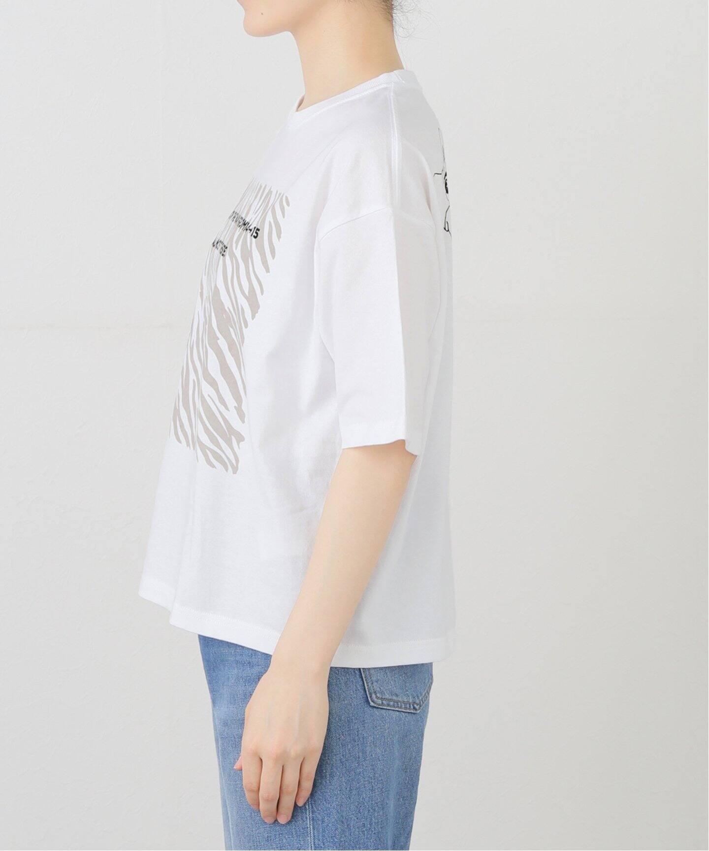 プリントT(ON THE WAY)（Tシャツ／カットソー）｜journal