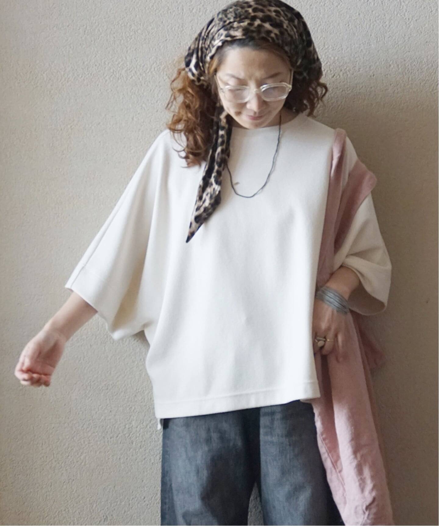 極美journal standard luxe◎ブークレーダンボール ポンチョT ブークレー ポンチョT（Tシャツ／カットソー）｜journal