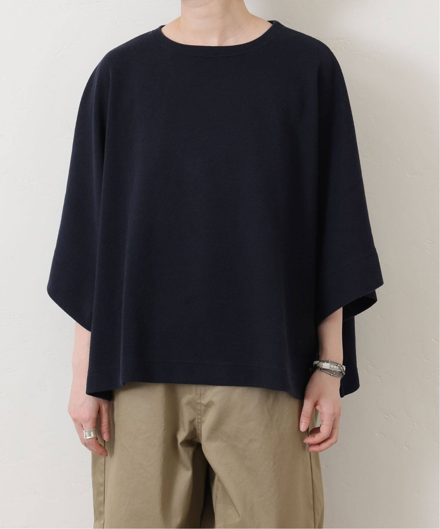 極美journal standard luxe◎ブークレーダンボール ポンチョT ブークレー ポンチョT（Tシャツ／カットソー）｜journal