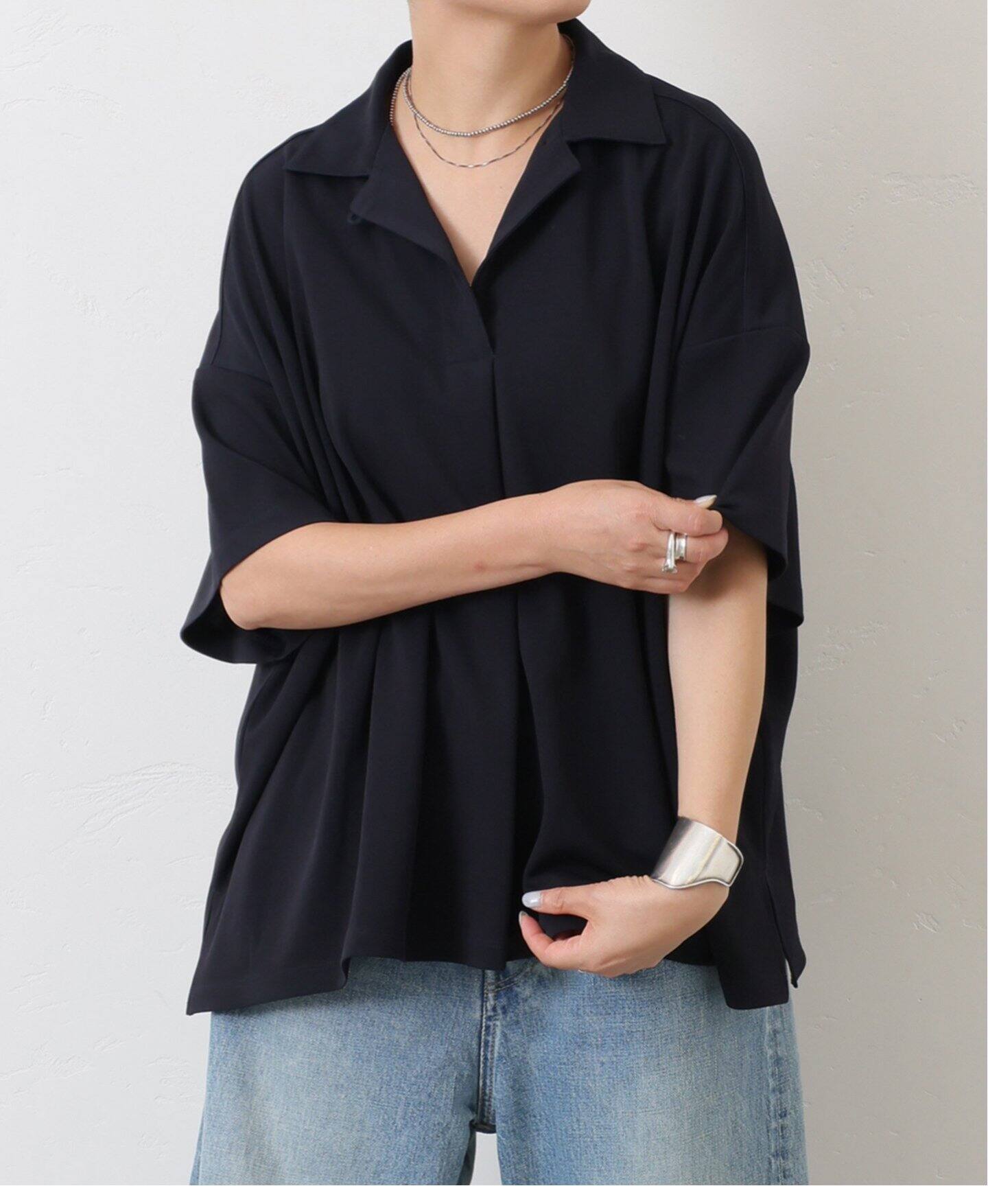 ジャーナルスタンダードラックス ゆったりプルオーバーシャツ リラックスプルオーバーシャツ（Tシャツ／カットソー）｜journal