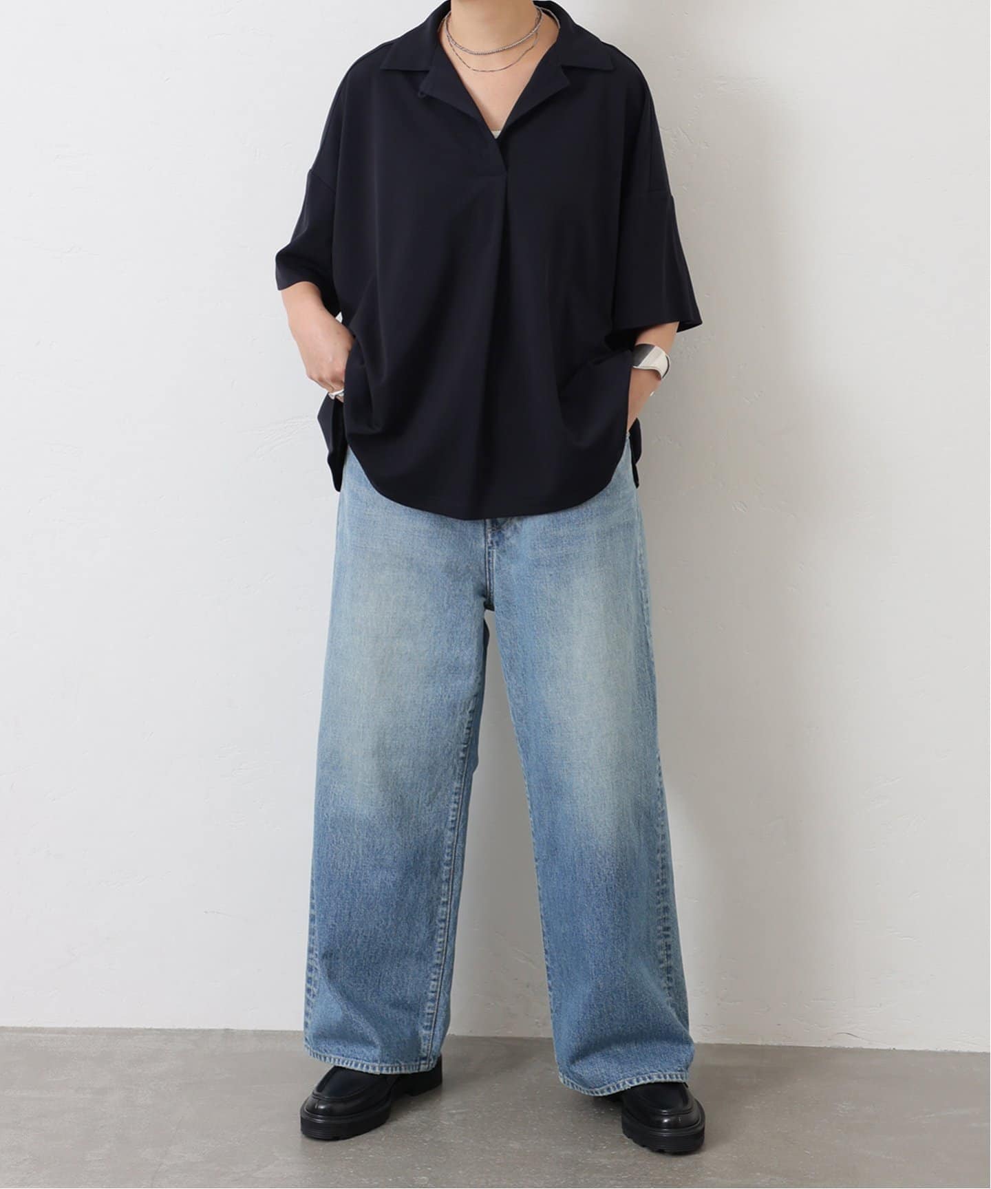 リラックスプルオーバーシャツ（Tシャツ／カットソー）｜journal