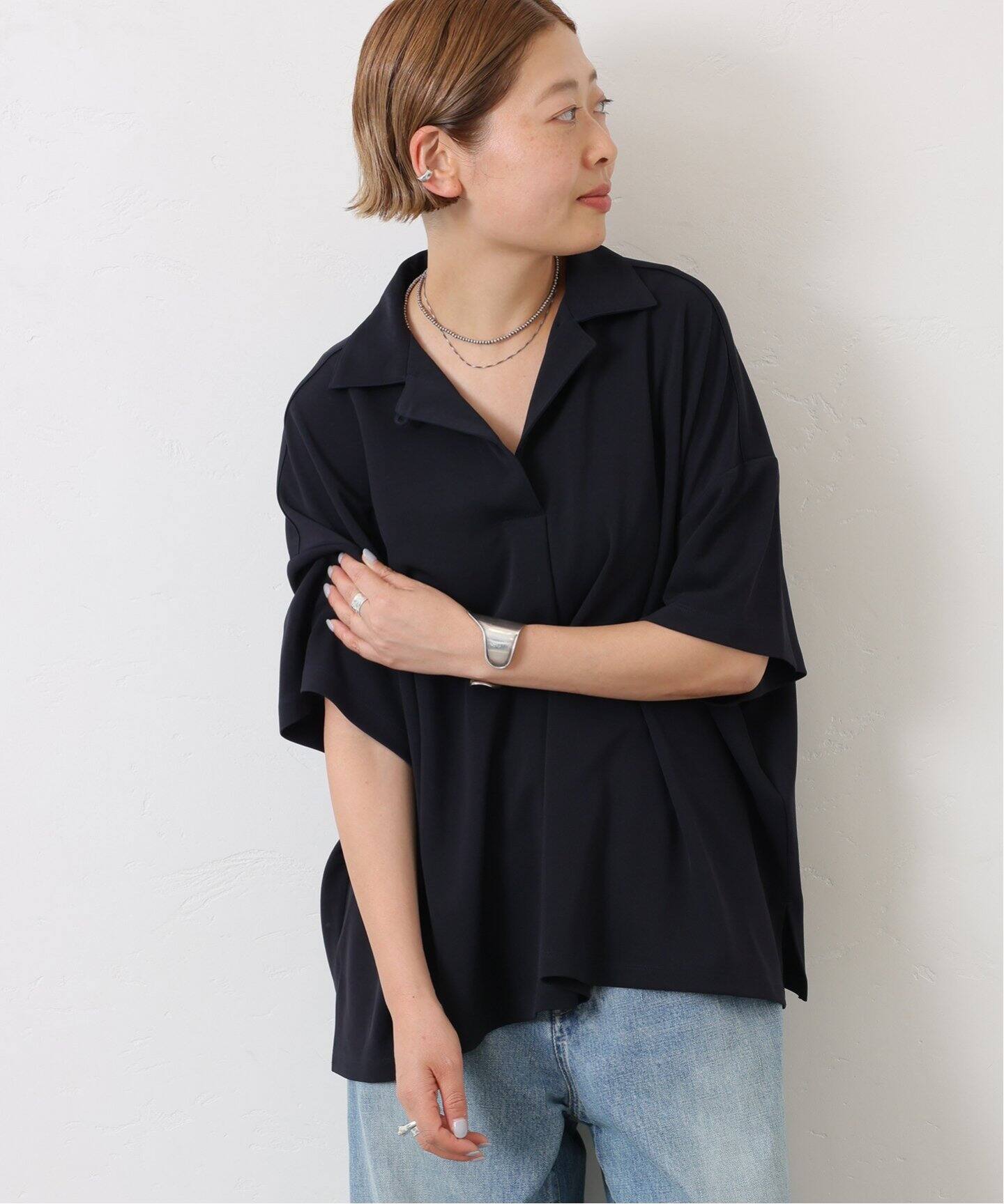 リラックスプルオーバーシャツ（Tシャツ／カットソー）｜journal 