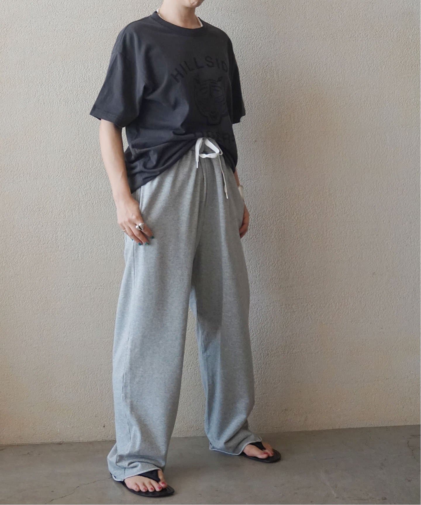 予約》SUNDAYサイドプリントT（Tシャツ／カットソー）｜journal