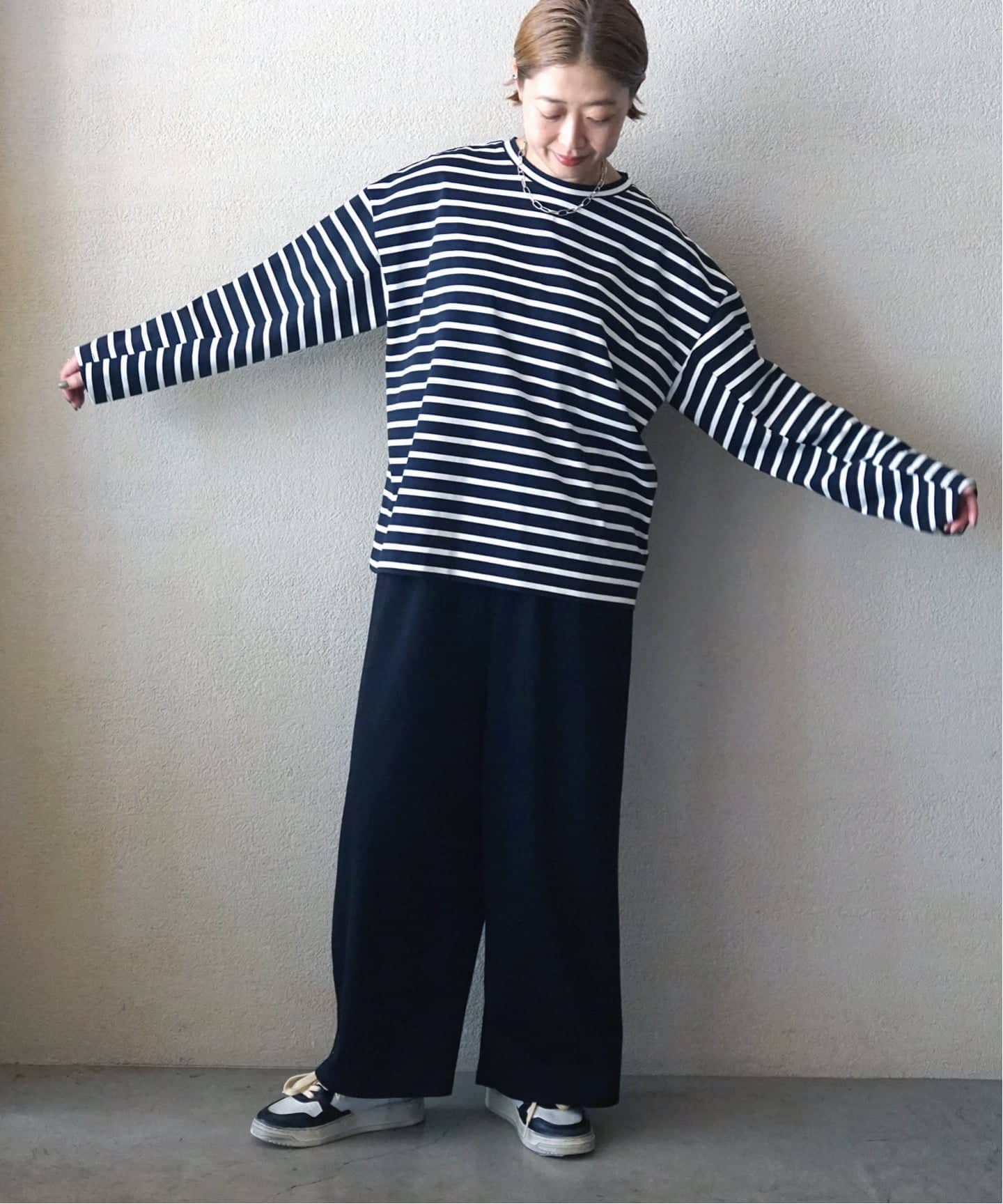 2025年商品　ジャーナルスタンダードラックス　ロングスリーブクルーネックプル Standard ロングスリーブクルーネックプル（Tシャツ／カットソー