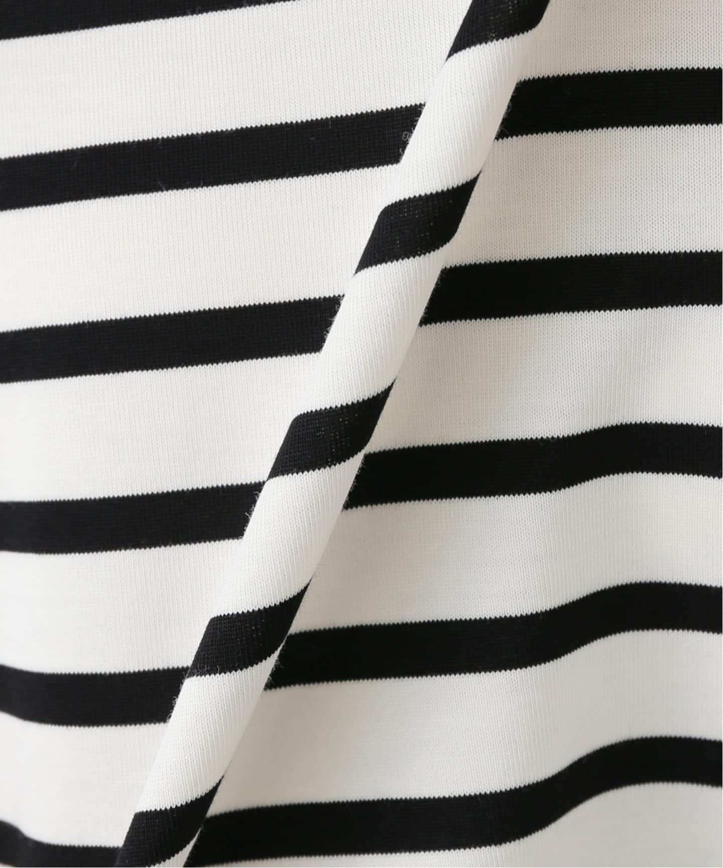 ジャーナルスタンダードラックス　メッシュクルーネックTシャツ　白 24SS】ジャーナルスタンダードラックス メッシュ クルーネックT