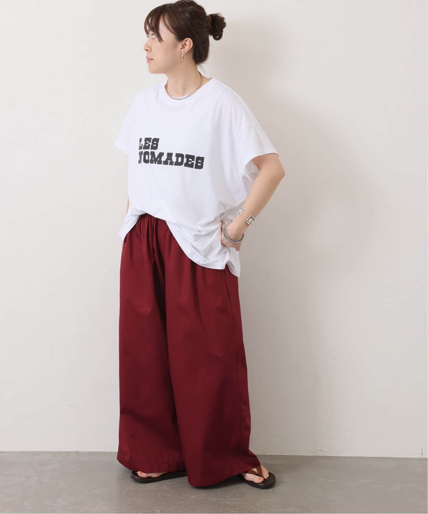 予約》【SUNDAY IN BED】 LOGO T SHIRT（Tシャツ／カットソー