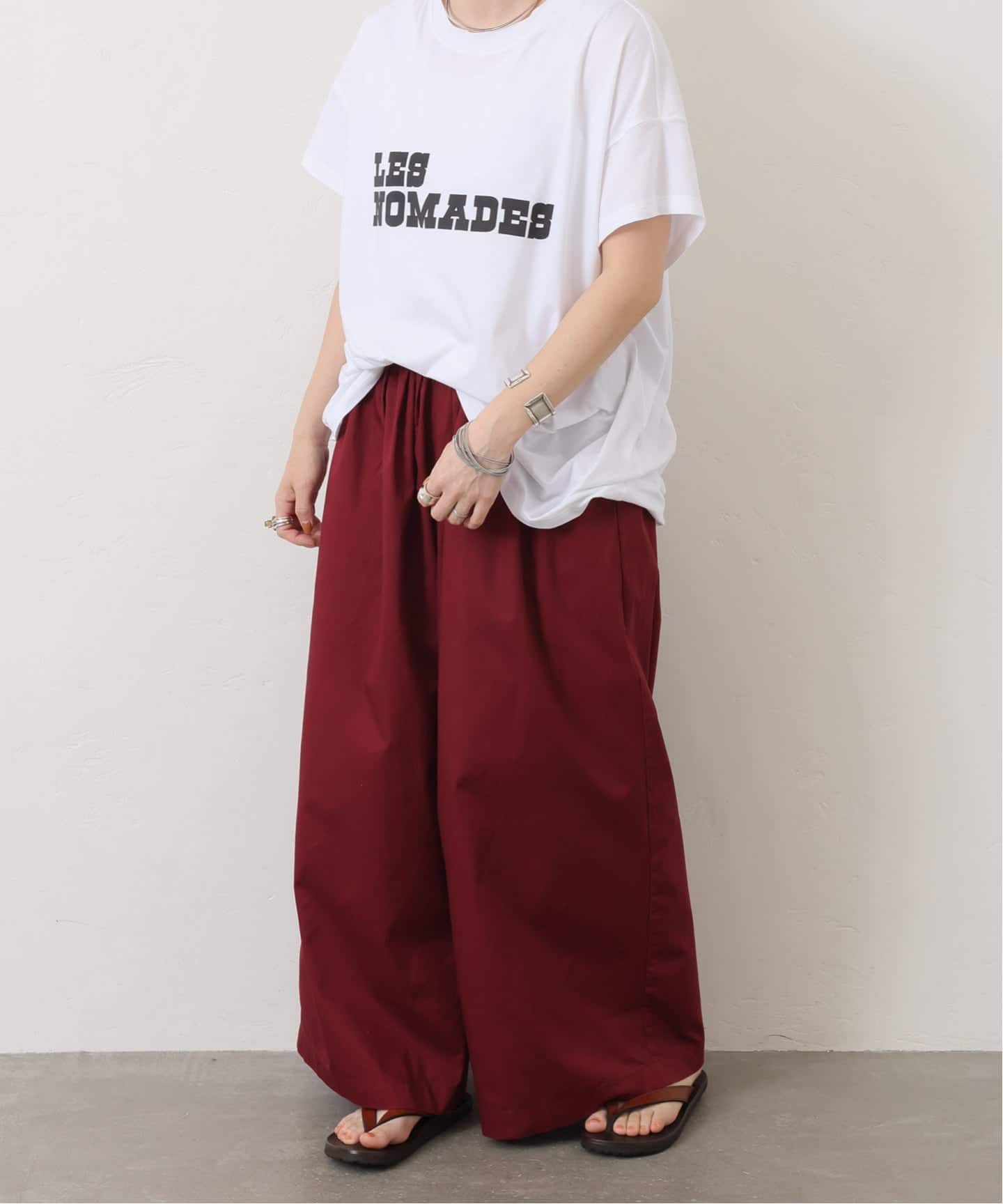 新品　journal standard luxe SUNDAY シアーＴシャツ SUNDAY Sheer Tシャツ（Tシャツ／カットソー）｜journal