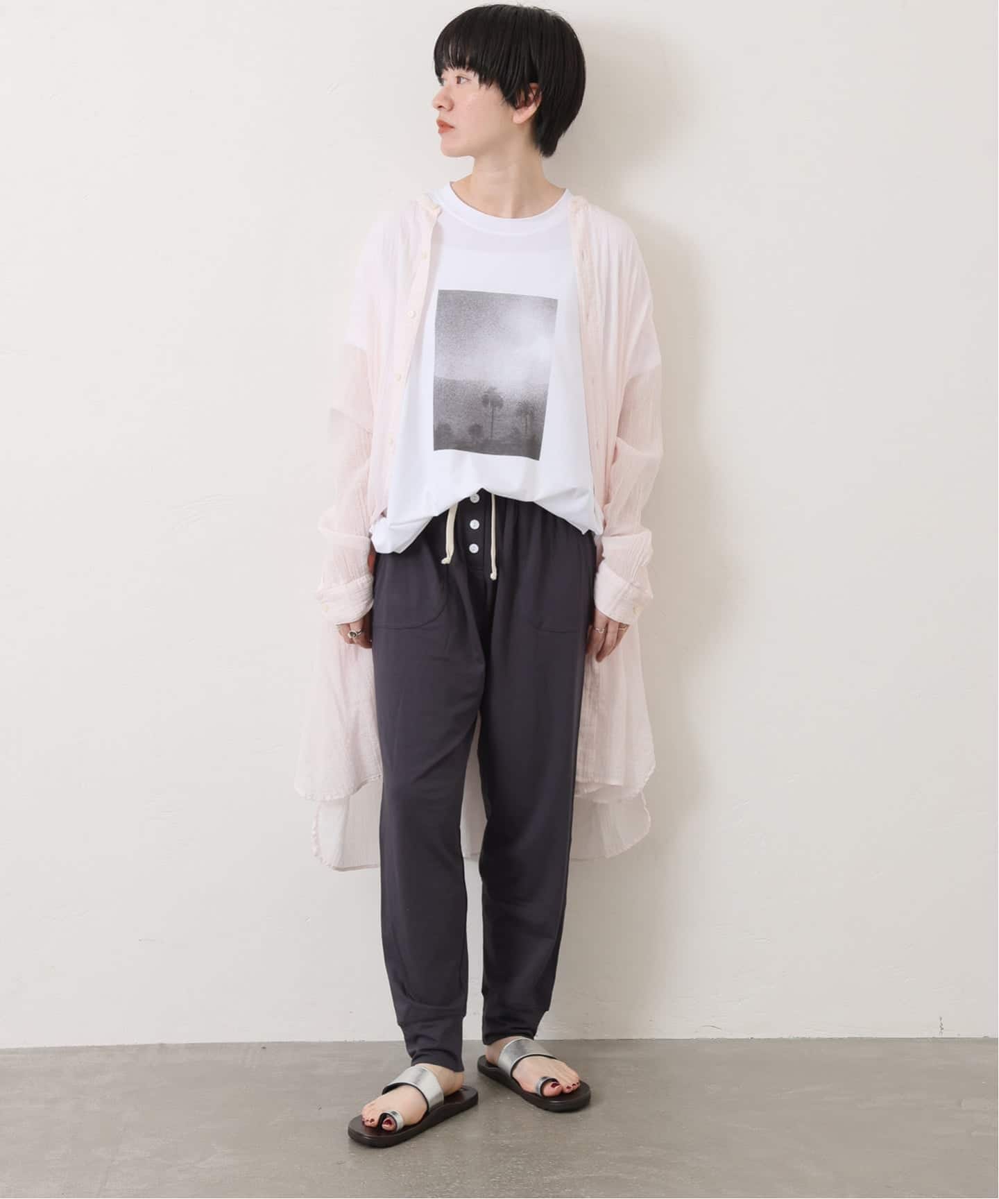 SUNDAY IN BED】 LOGO T SHIRT（Tシャツ／カットソー）｜journal