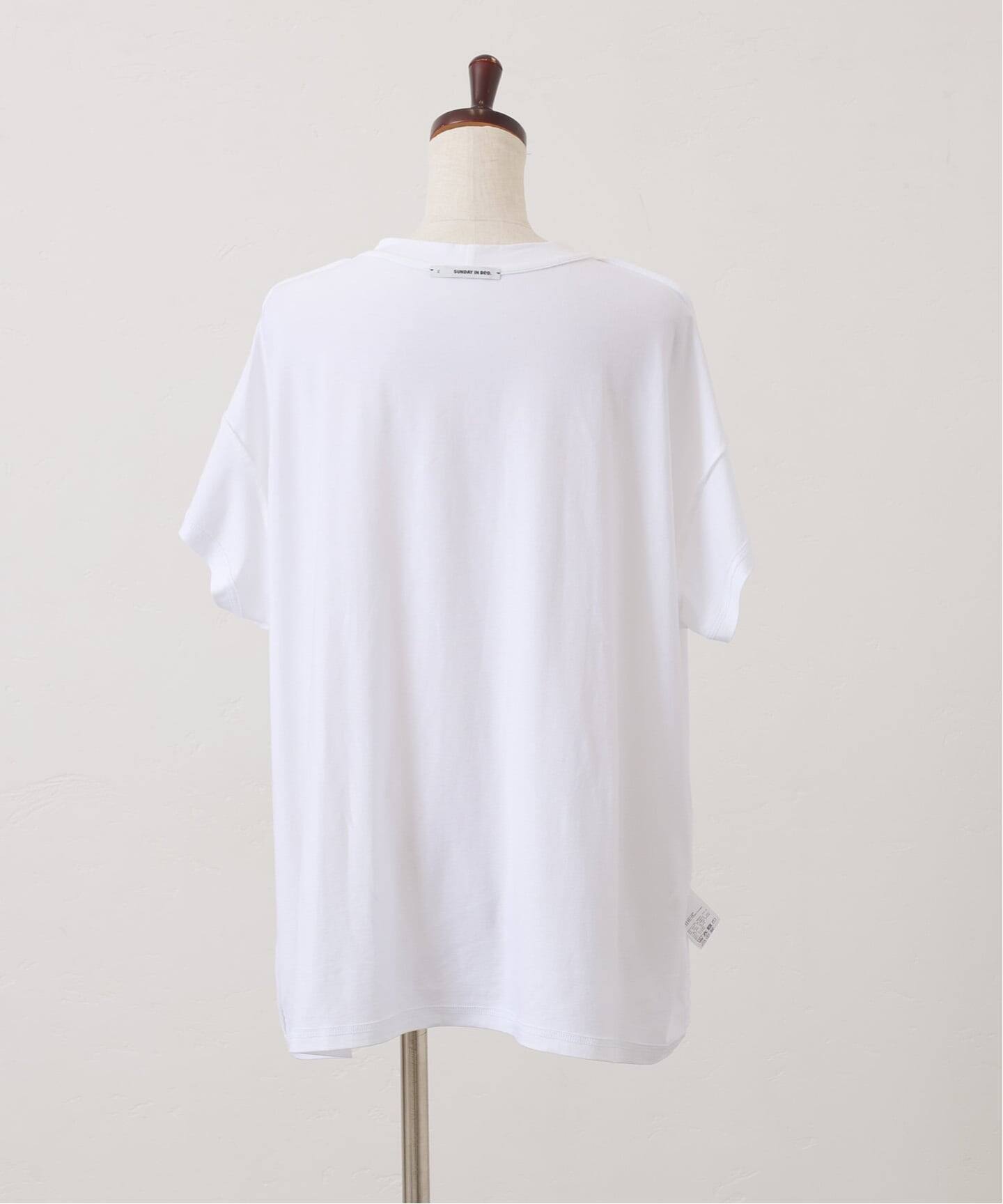 SUNDAY IN BED】 LOGO T SHIRT（Tシャツ／カットソー）｜journal