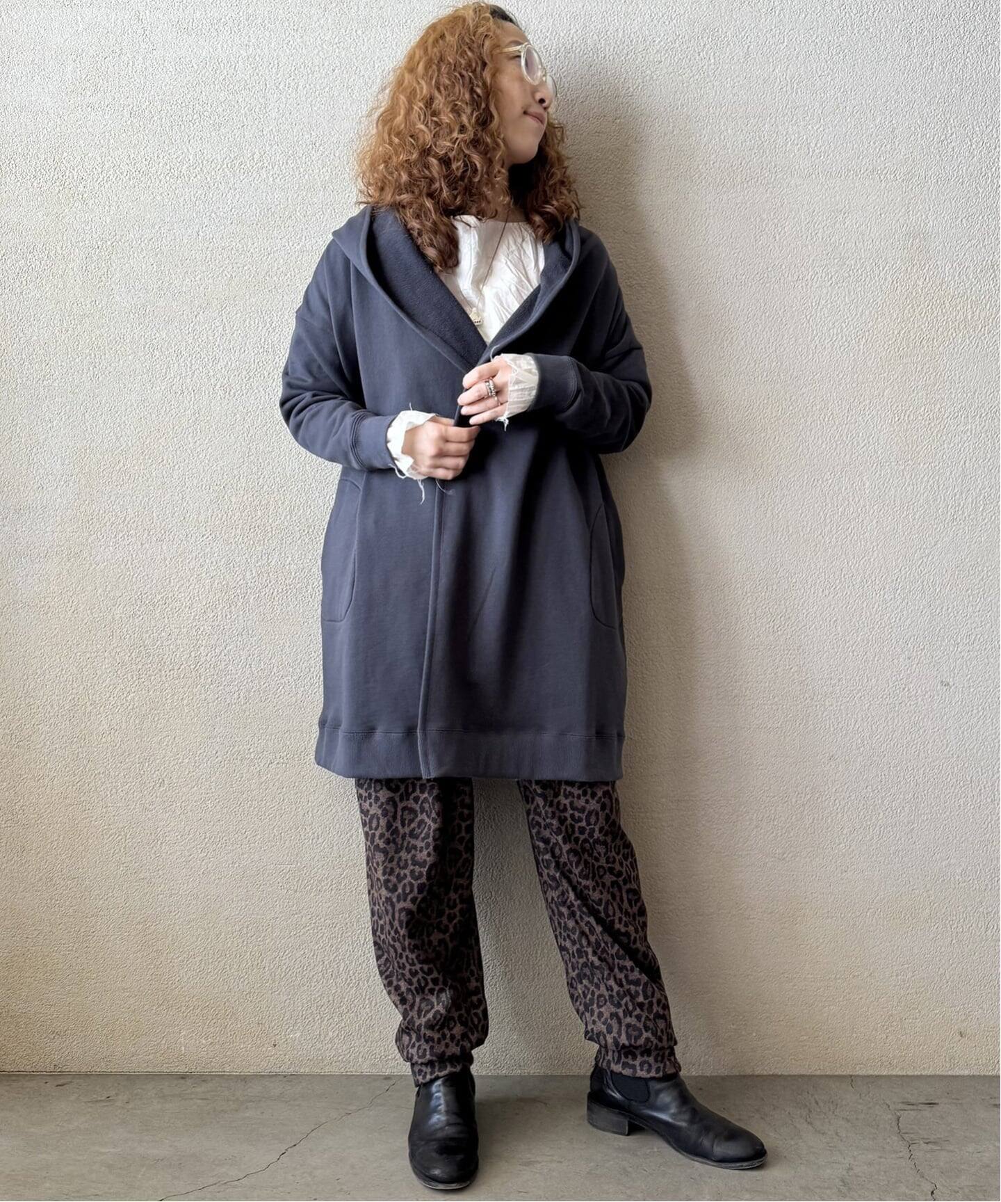 SOIL】FRENCH TERRY HOODED CARDIGAN（カーディガン）｜journal