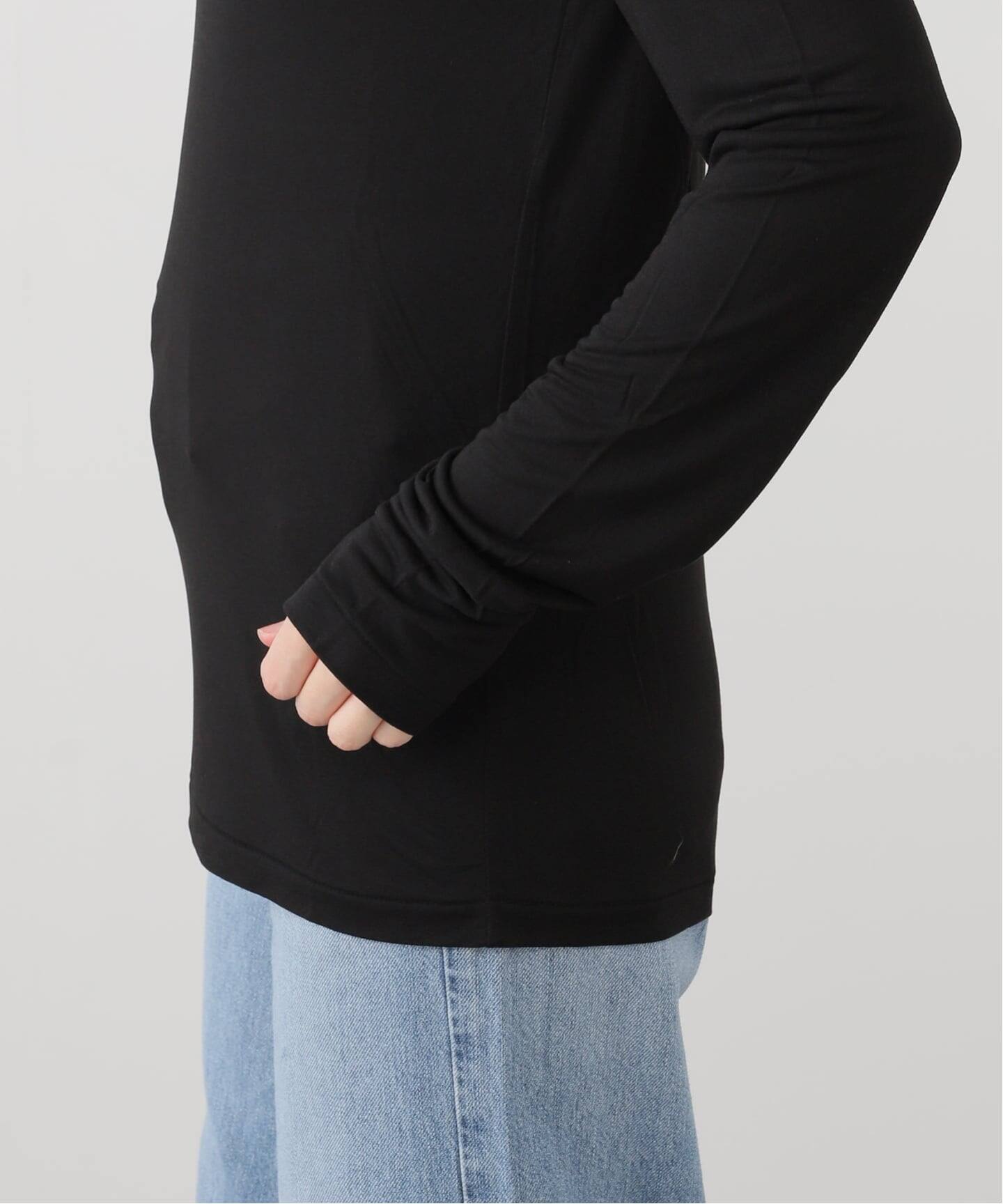 【新品タグ付】ATON MODAL SILK JERSEY TURTLENECK MODAL SILK JERSEY | TURTLENECK – ATON | エイトン