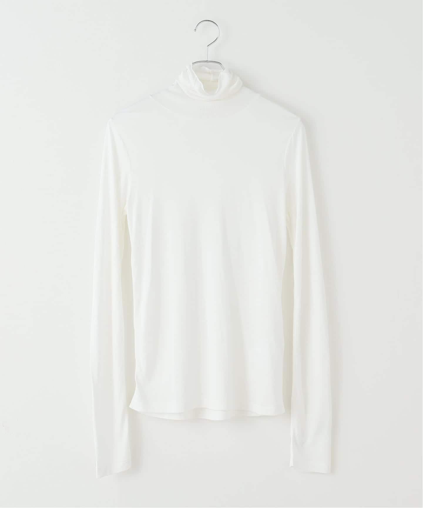 【新品タグ付】ATON MODAL SILK JERSEY TURTLENECK MODAL SILK JERSEY | TURTLENECK – ATON | エイトン