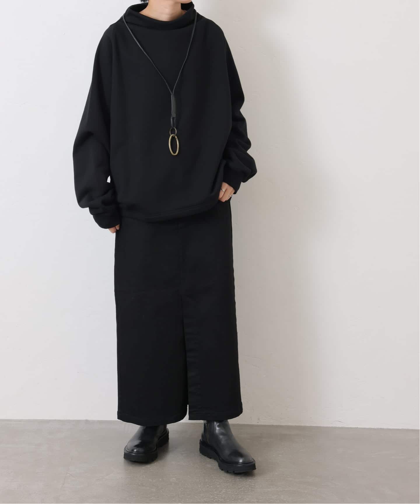 予約》【COGTHEBIGSMOKE】 MELINA BOTTLE NECK SWEATS